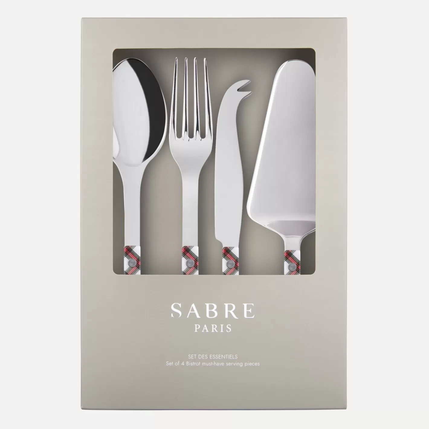 Sabre Paris Gift Boxes>Bistrot Tartan, White