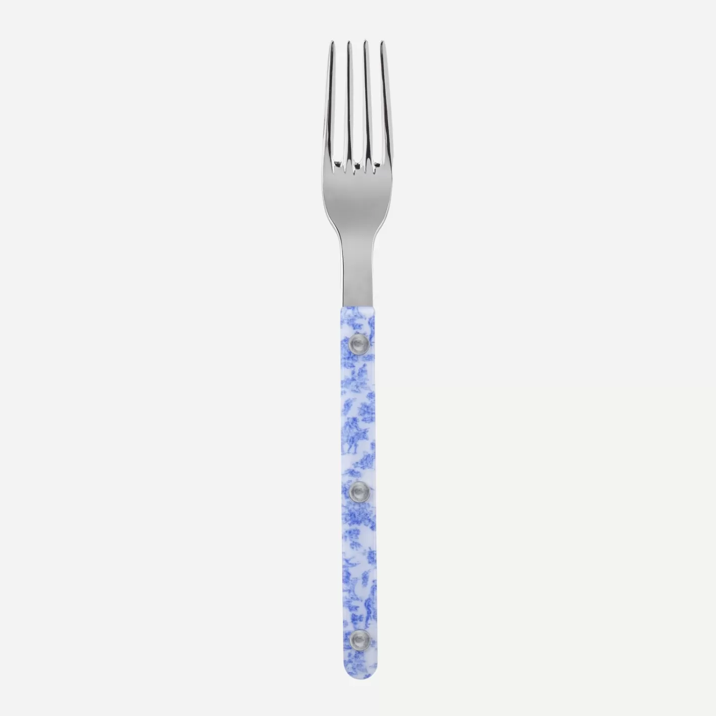 Sabre Paris Salad Fork>Bistrot Toile, Blue