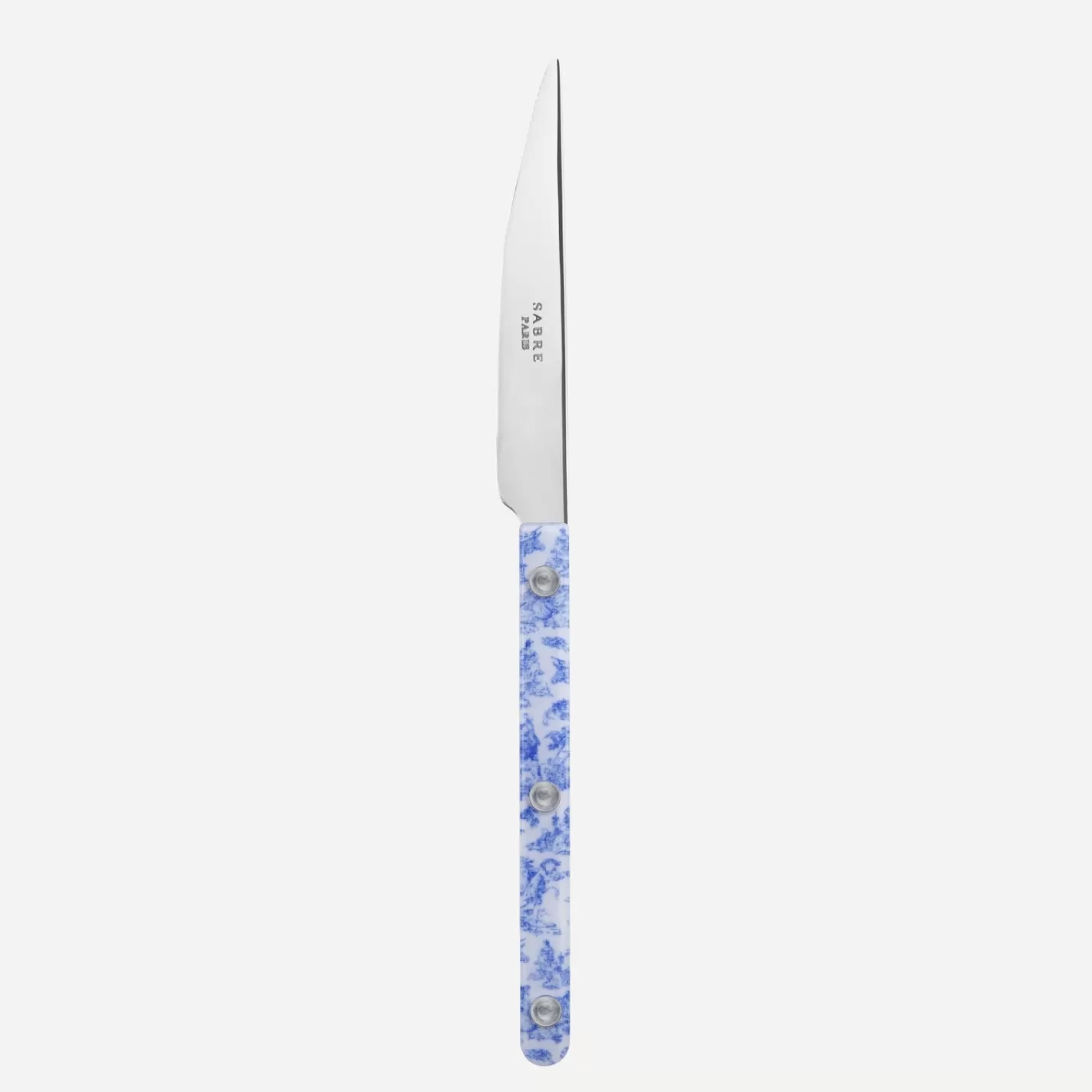 Sabre Paris Dessert Knife>Bistrot Toile, Blue