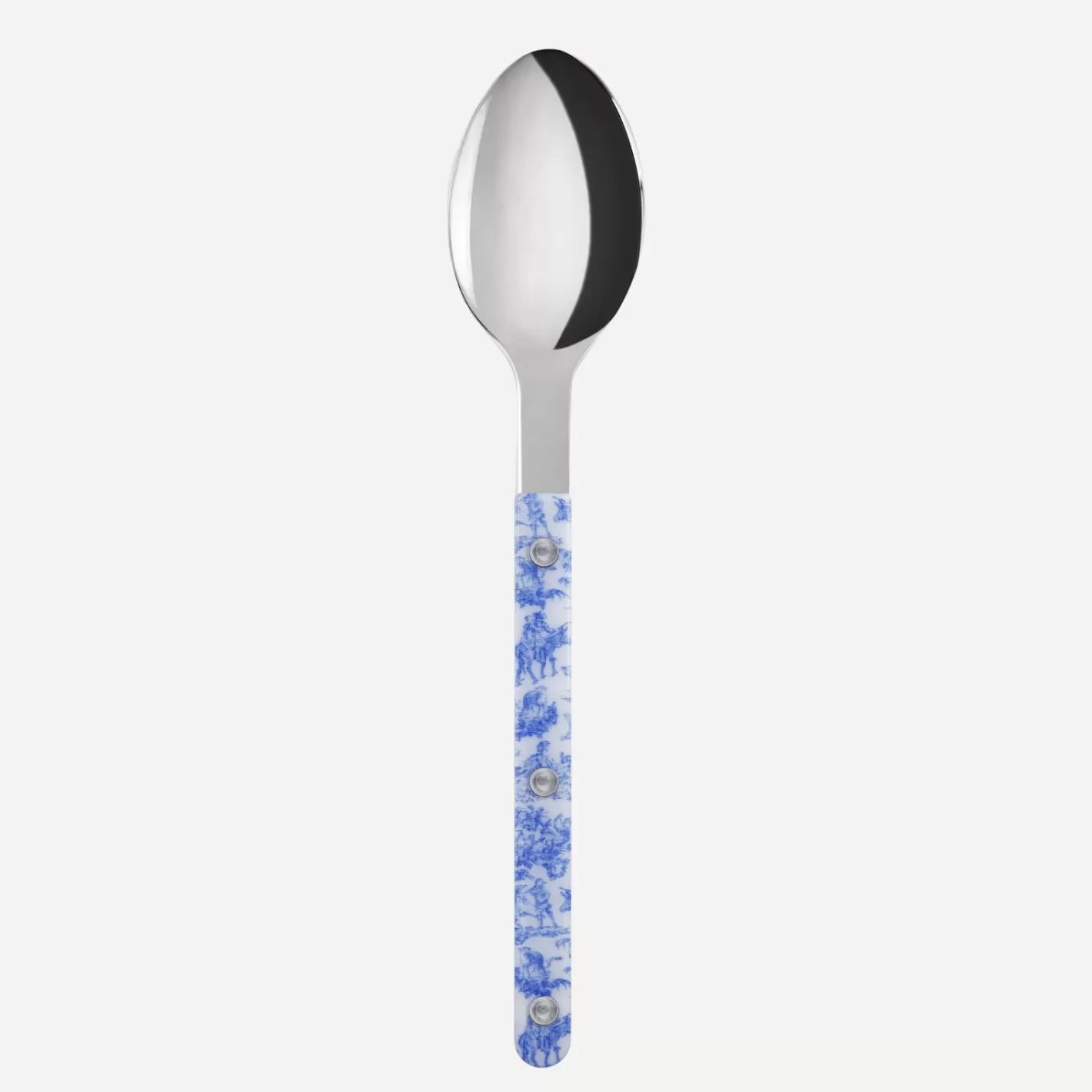 Sabre Paris Soup Spoon>Bistrot Toile, Blue