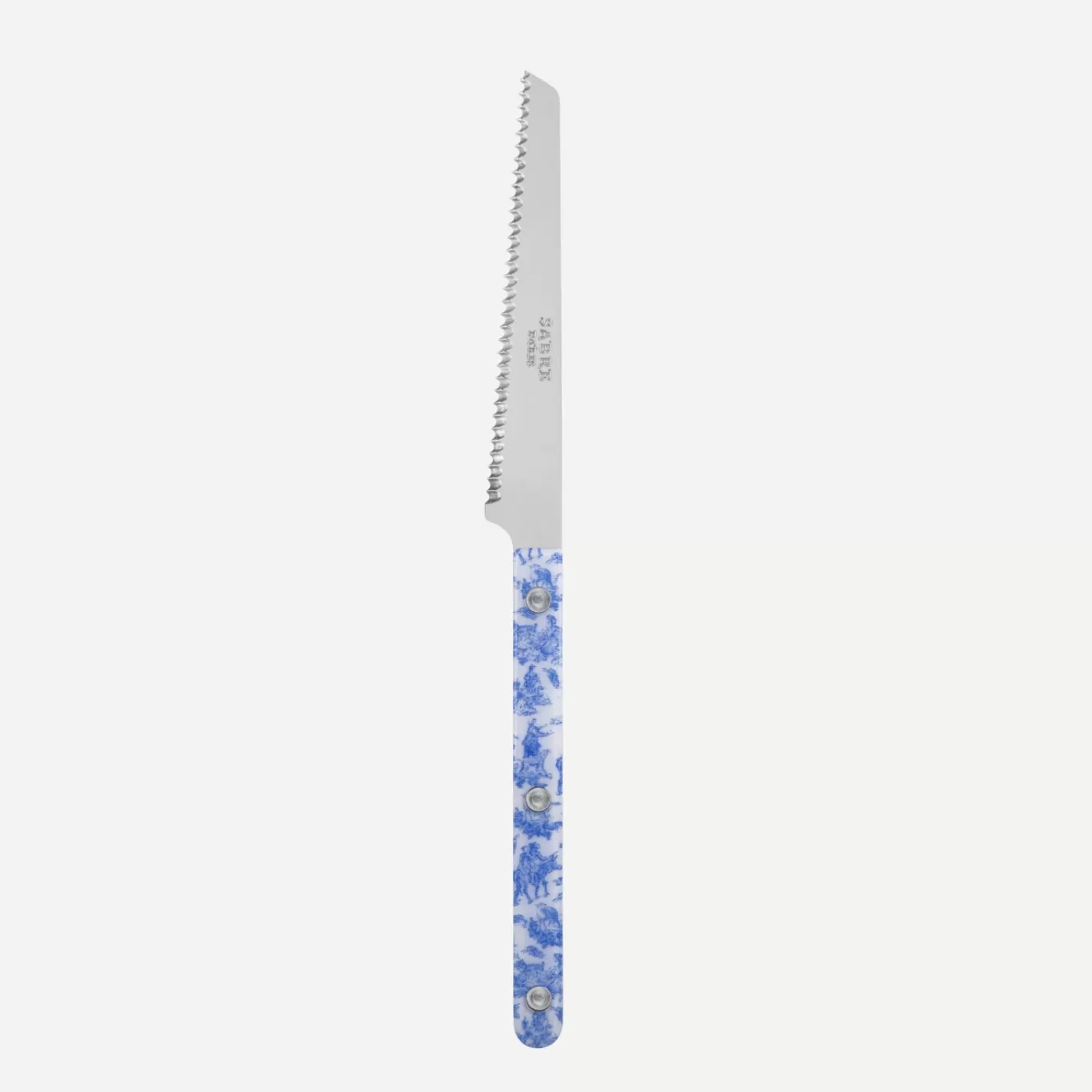 Sabre Paris Tomato Knife>Bistrot Toile, Blue