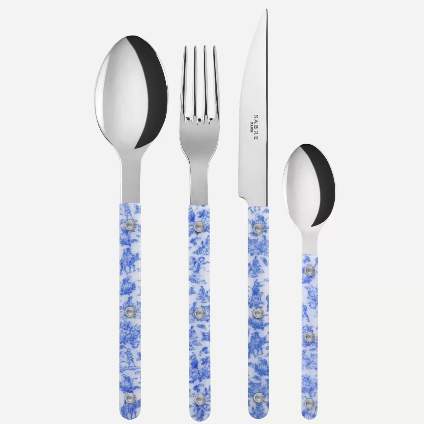 Sabre Paris 24 Pieces Set>Bistrot Toile, Blue