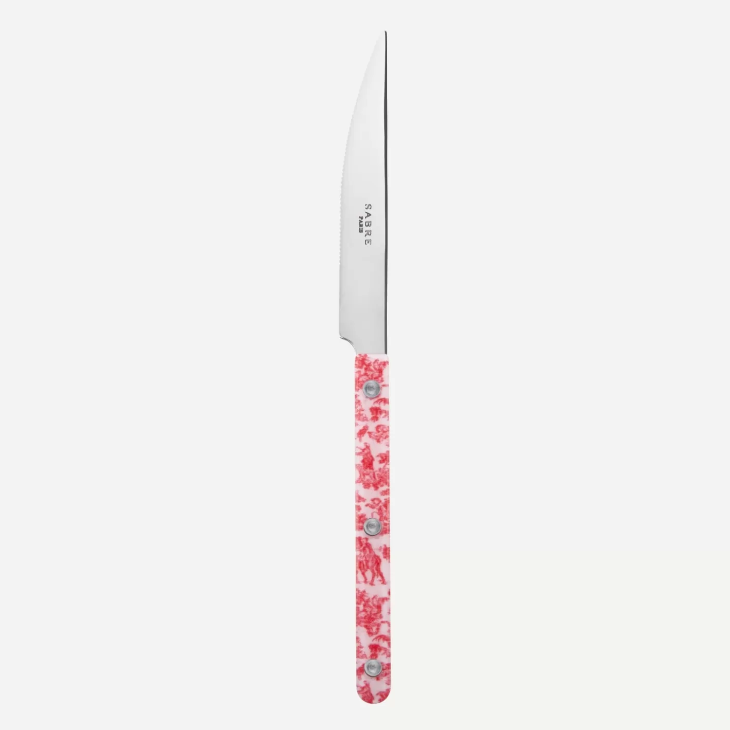 Sabre Paris Dinner Knife>Bistrot Toile, Red