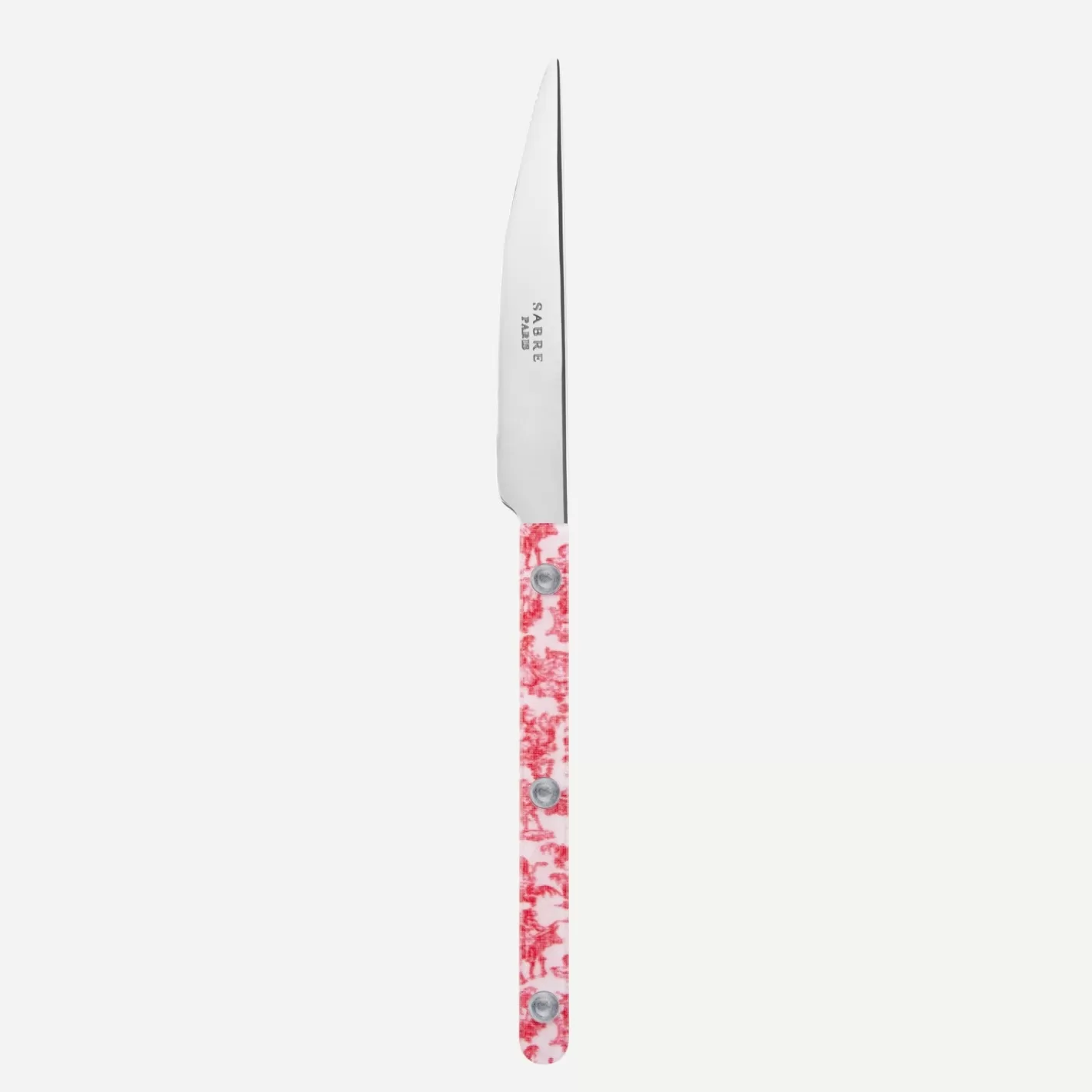 Sabre Paris Dessert Knife>Bistrot Toile, Red