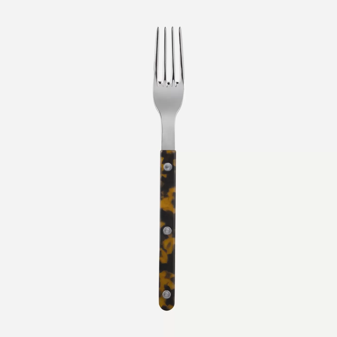 Sabre Paris Dinner Fork>Bistrot Tortoise, Faux Tortoise