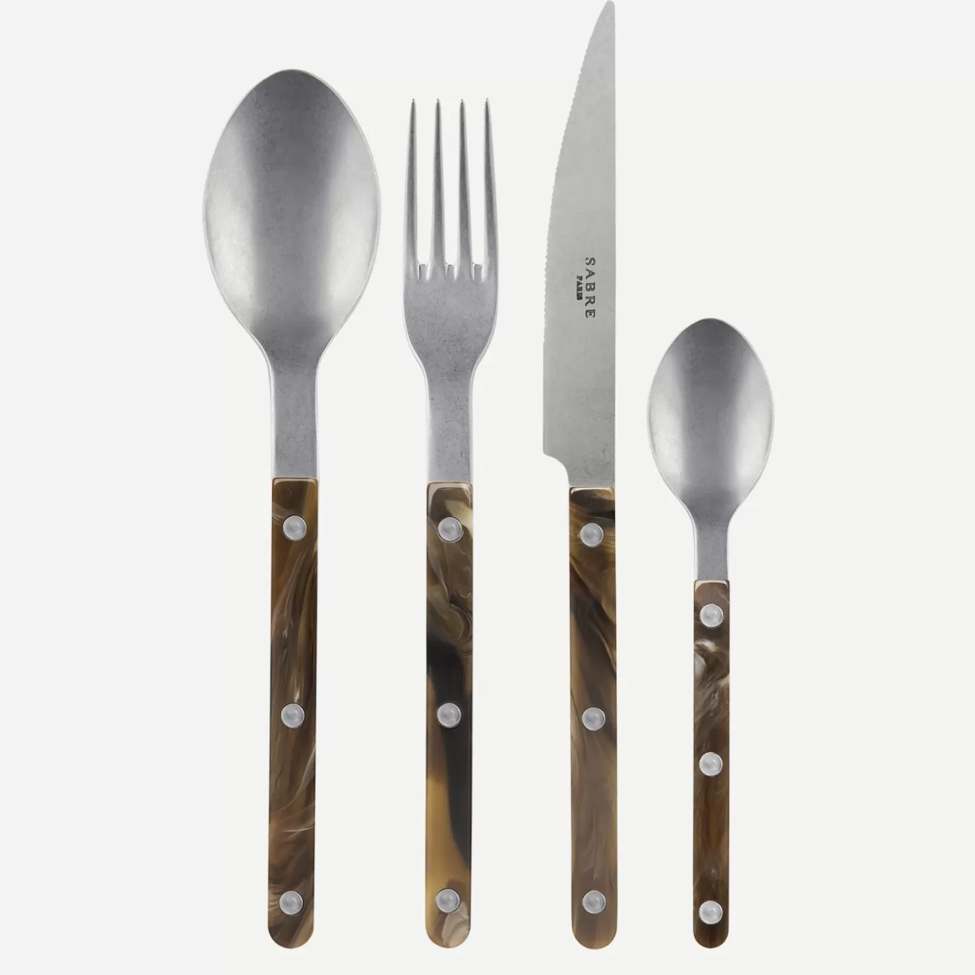 Sabre Paris Set Of 4 Pieces>Bistrot Vintage Buffalo, Faux Buffalo