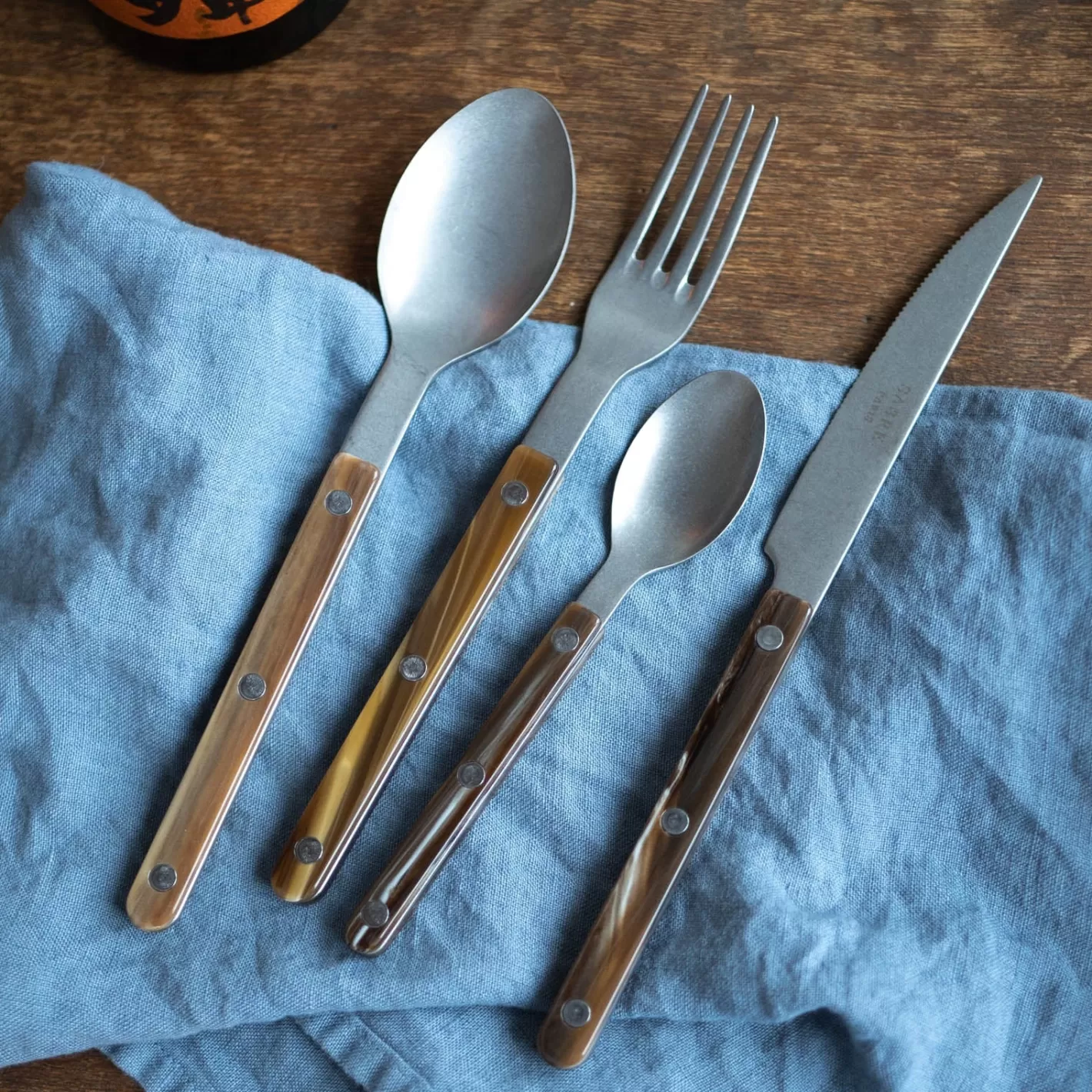 Sabre Paris Set Of 4 Pieces>Bistrot Vintage Buffalo, Faux Buffalo