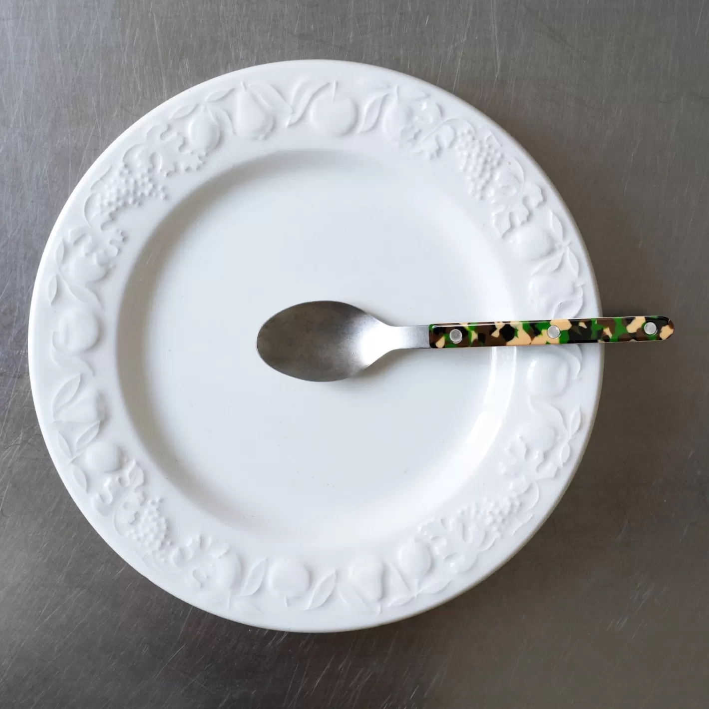 Sabre Paris Teaspoon>Bistrot Vintage Camouflage, Green