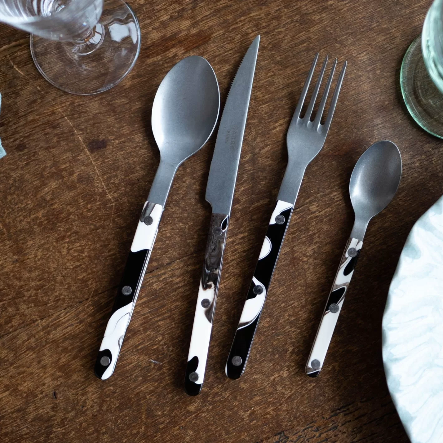 Sabre Paris Set Of 4 Pieces>Bistrot Vintage Dune, Black