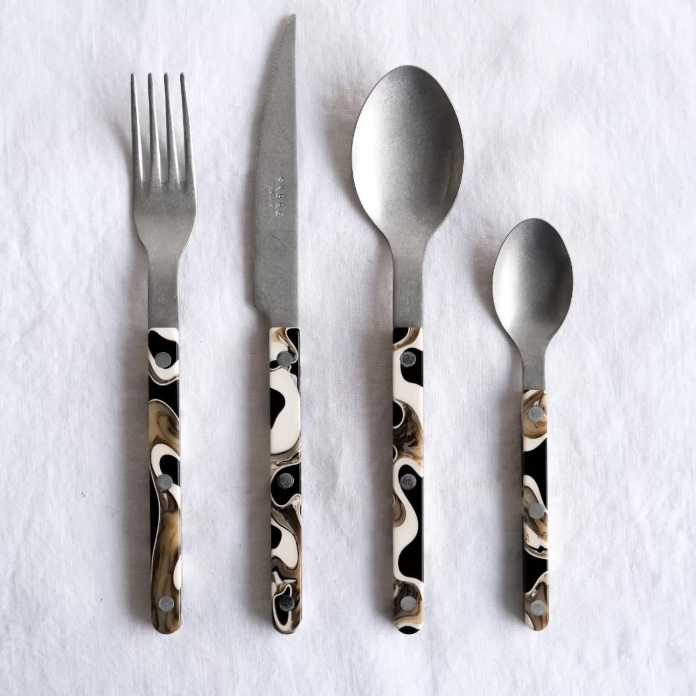 Sabre Paris 24 Pieces Set>Bistrot Vintage Dune, Black