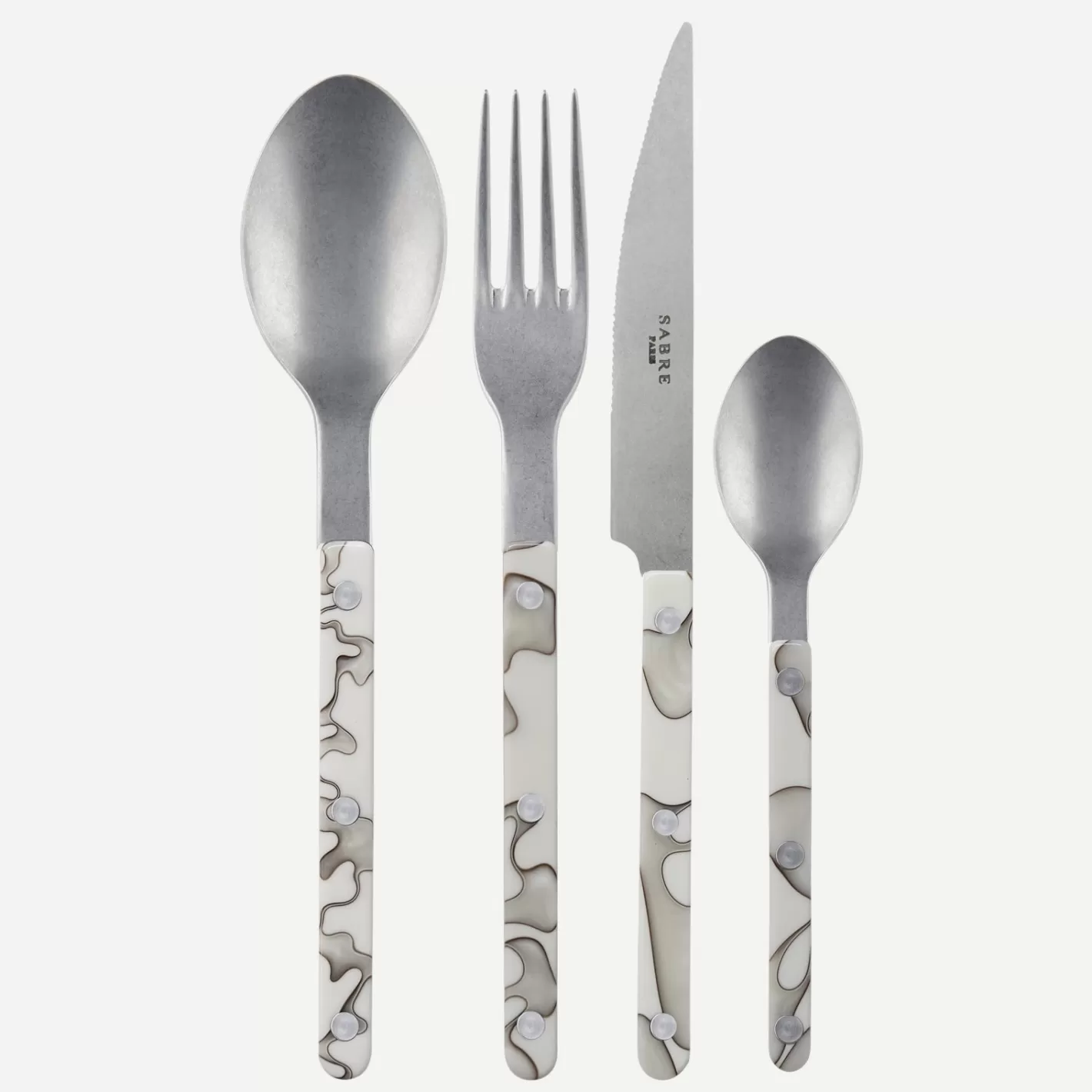 Sabre Paris Set Of 4 Pieces>Bistrot Vintage Dune, Ivory