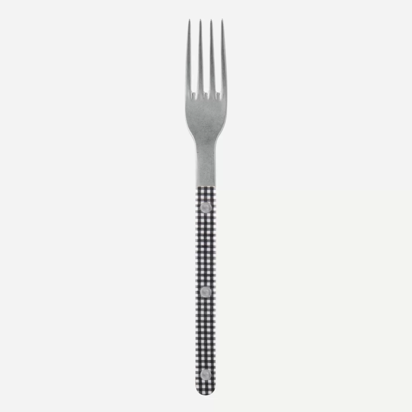 Sabre Paris Dinner Fork>Bistrot Vintage Gingham, Black