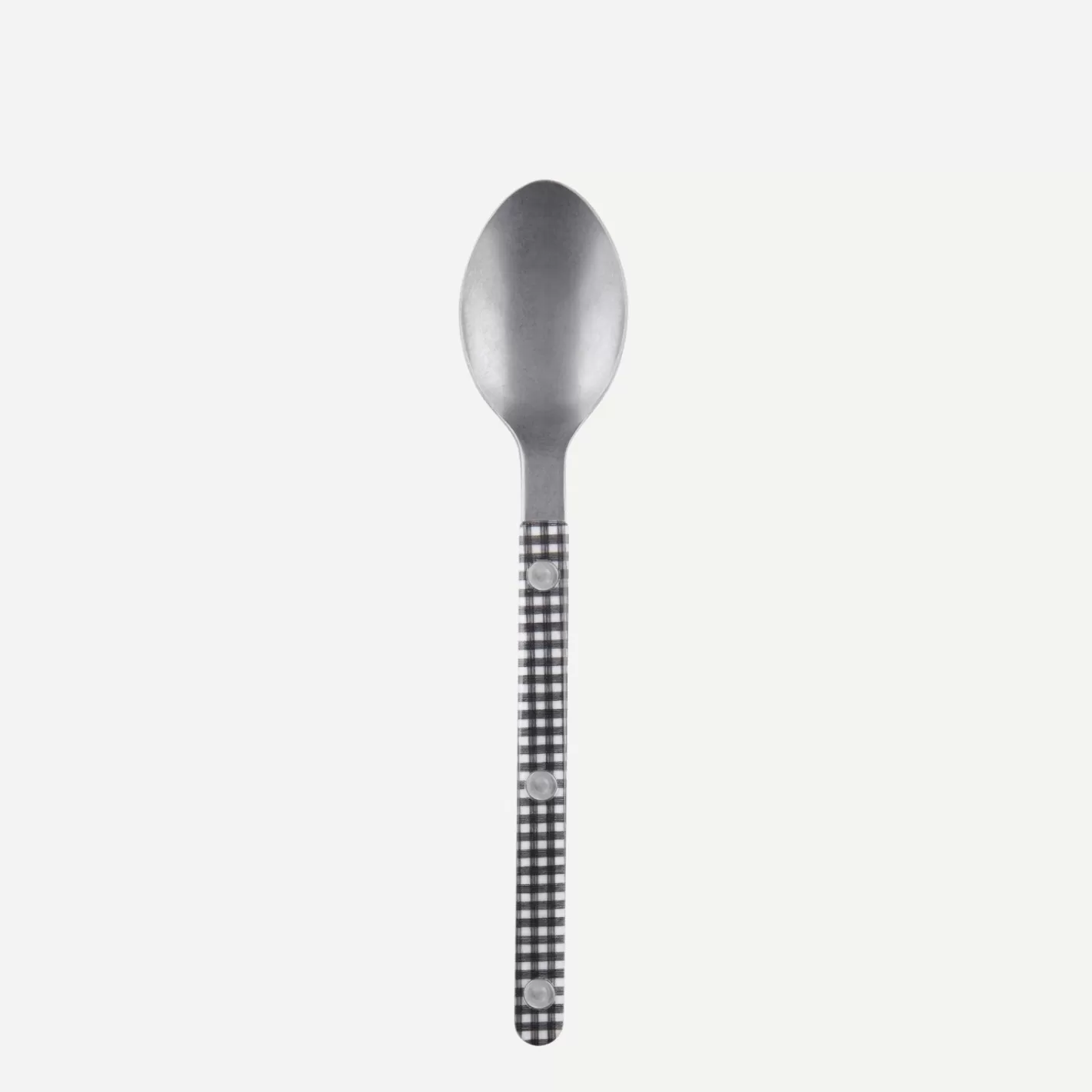 Sabre Paris Dessert Spoon>Bistrot Vintage Gingham, Black