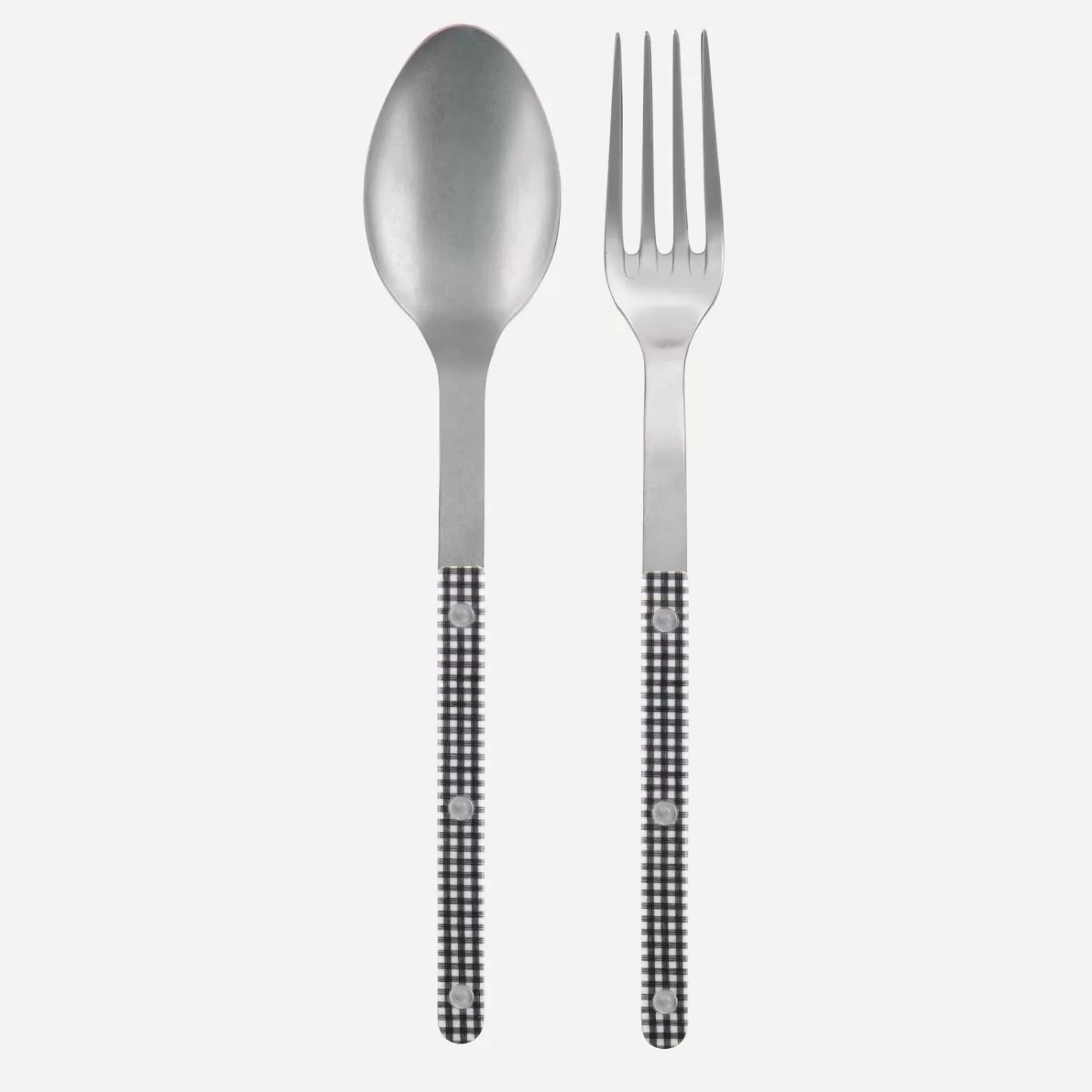 Sabre Paris Serving Set>Bistrot Vintage Gingham, Black