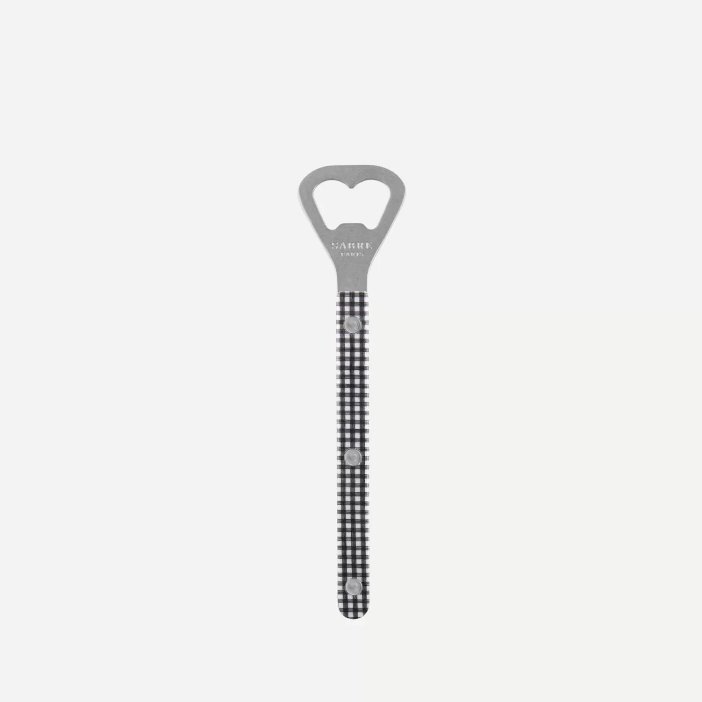 Sabre Paris Bottle Opener>Bistrot Vintage Gingham, Black