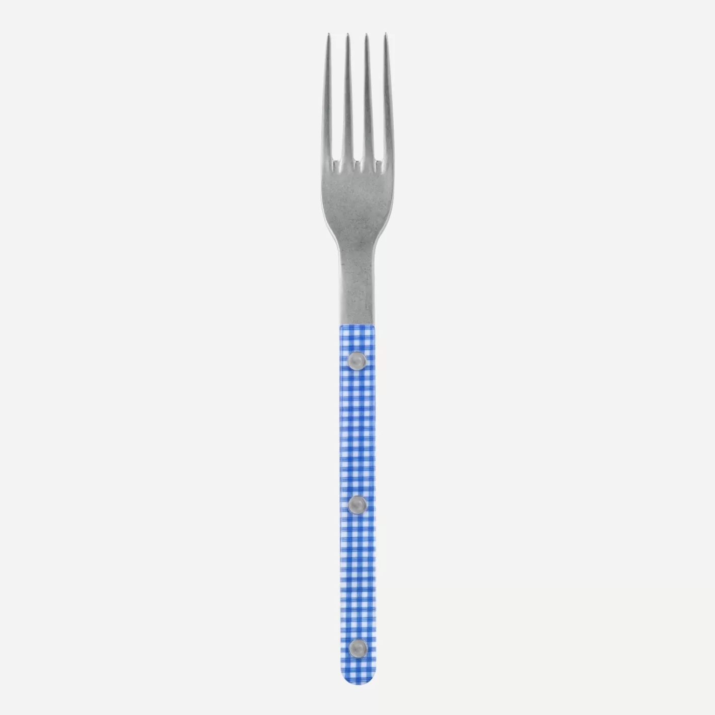 Sabre Paris Dinner Fork>Bistrot Vintage Gingham, Blue