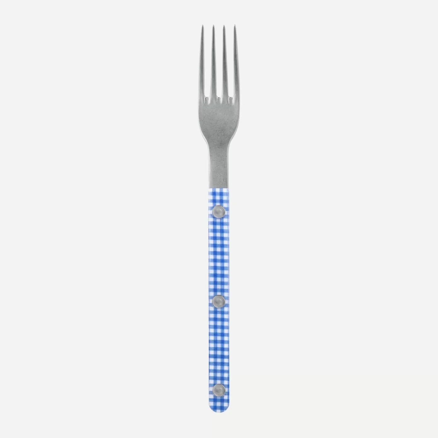 Sabre Paris Salad Fork>Bistrot Vintage Gingham, Blue