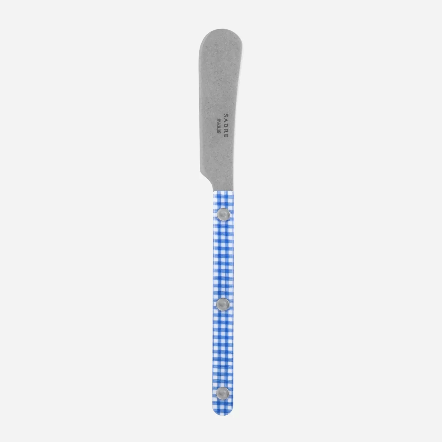 Sabre Paris Butter Spreader>Bistrot Vintage Gingham, Blue