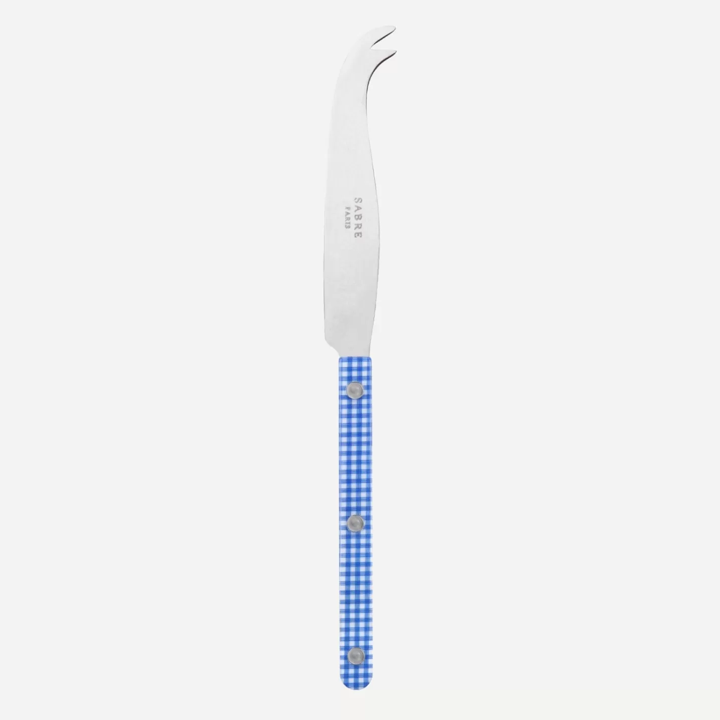 Sabre Paris Cheese Knife>Bistrot Vintage Gingham, Blue