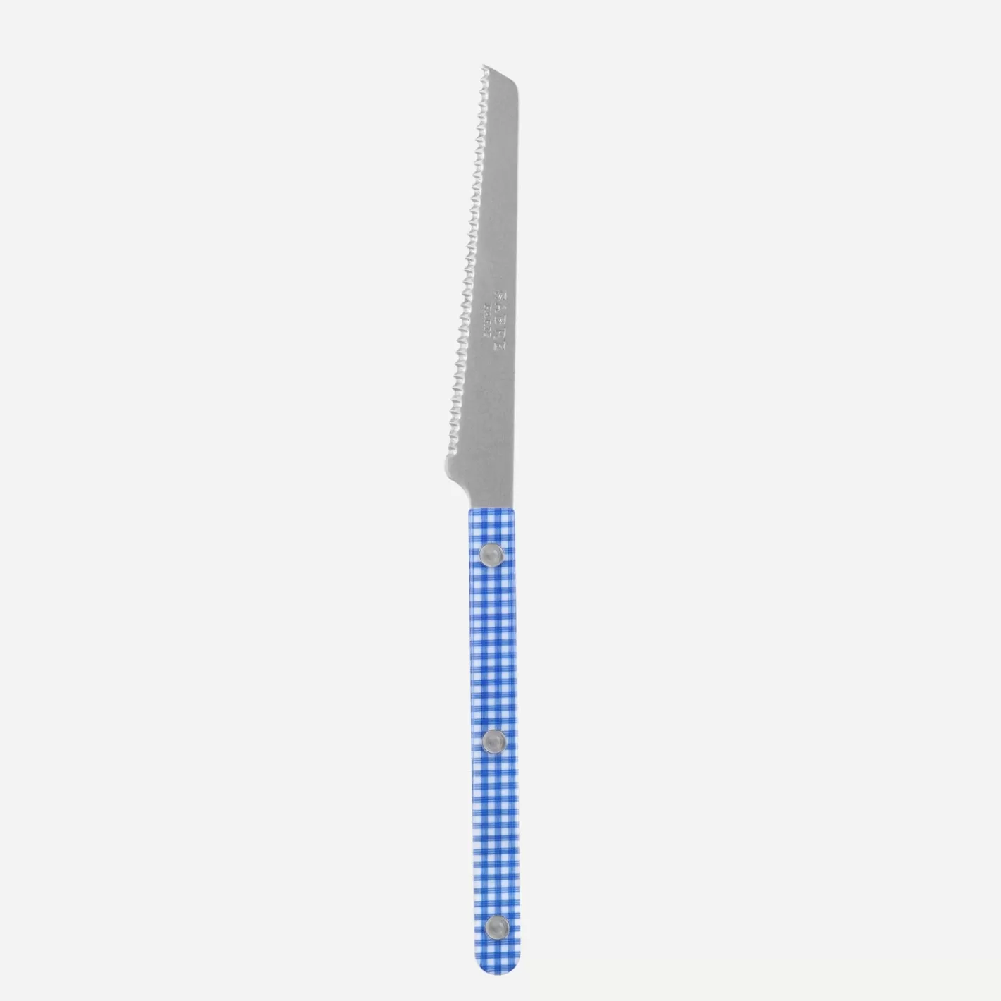 Sabre Paris Tomato Knife>Bistrot Vintage Gingham, Blue