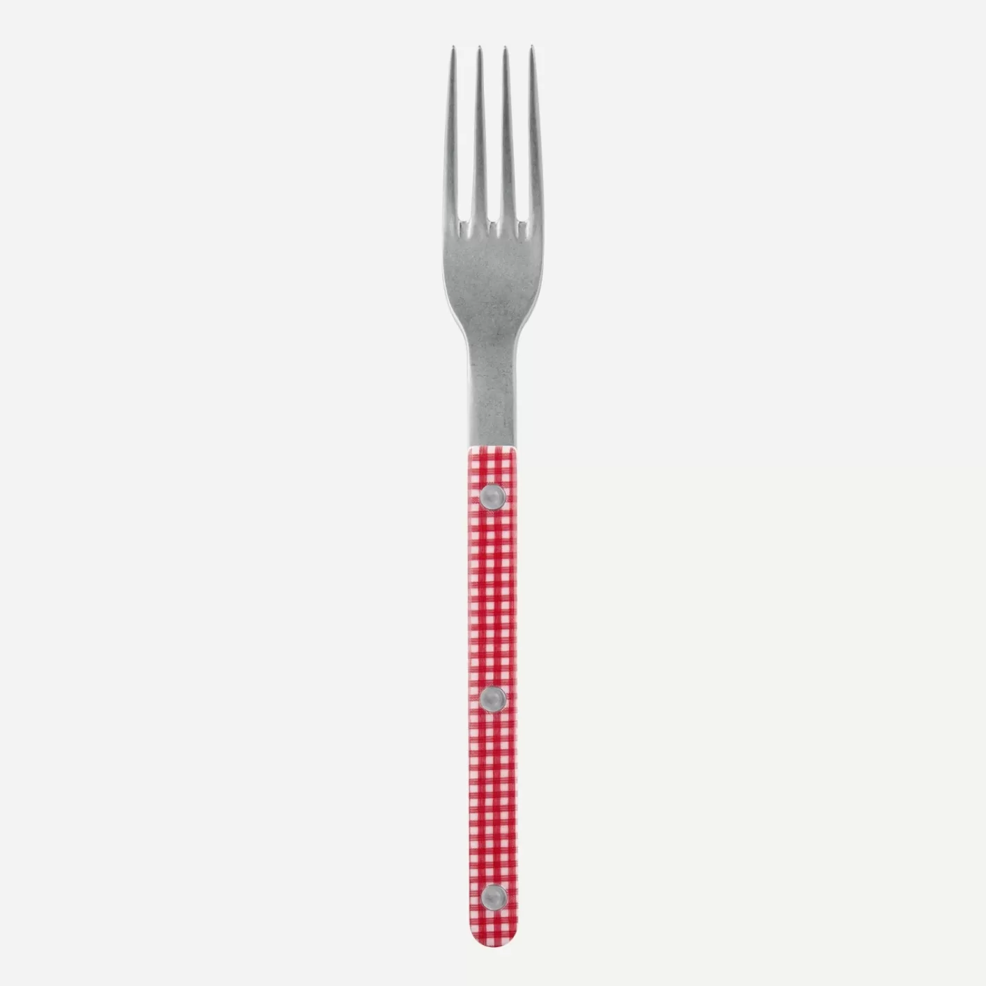 Sabre Paris Dinner Fork>Bistrot Vintage Gingham, Red