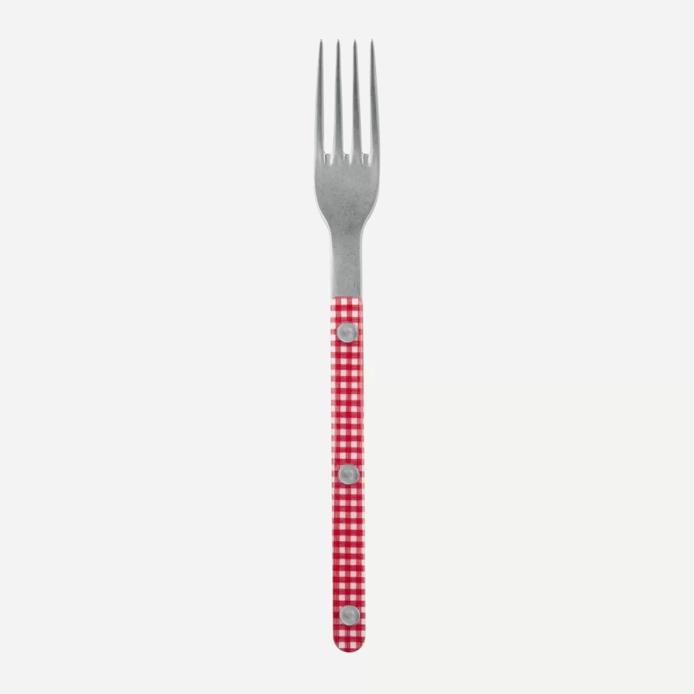 Sabre Paris Salad Fork>Bistrot Vintage Gingham, Red