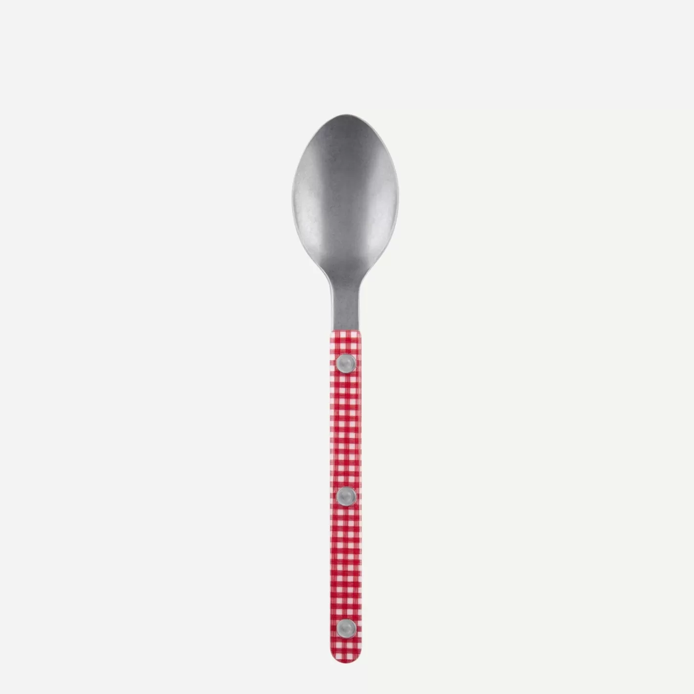 Sabre Paris Dessert Spoon>Bistrot Vintage Gingham, Red