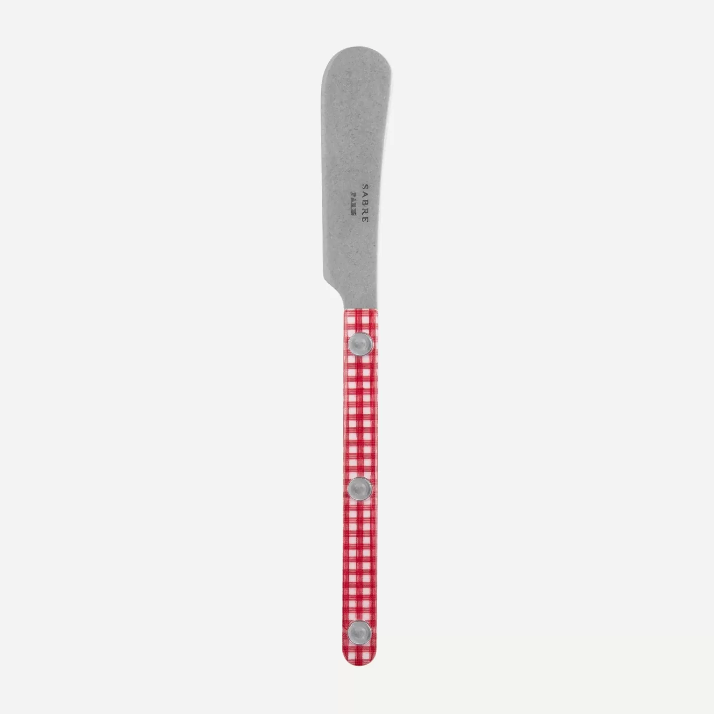 Sabre Paris Butter Spreader>Bistrot Vintage Gingham, Red