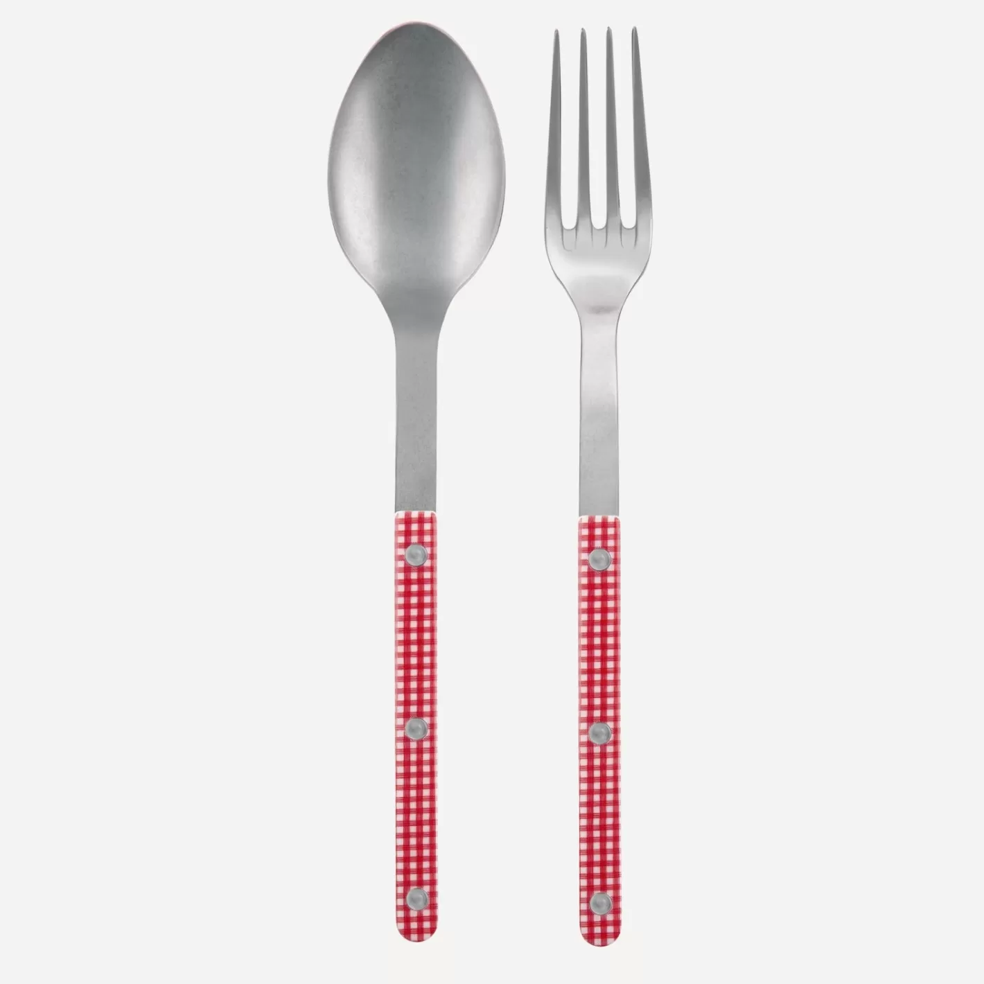 Sabre Paris Serving Set>Bistrot Vintage Gingham, Red