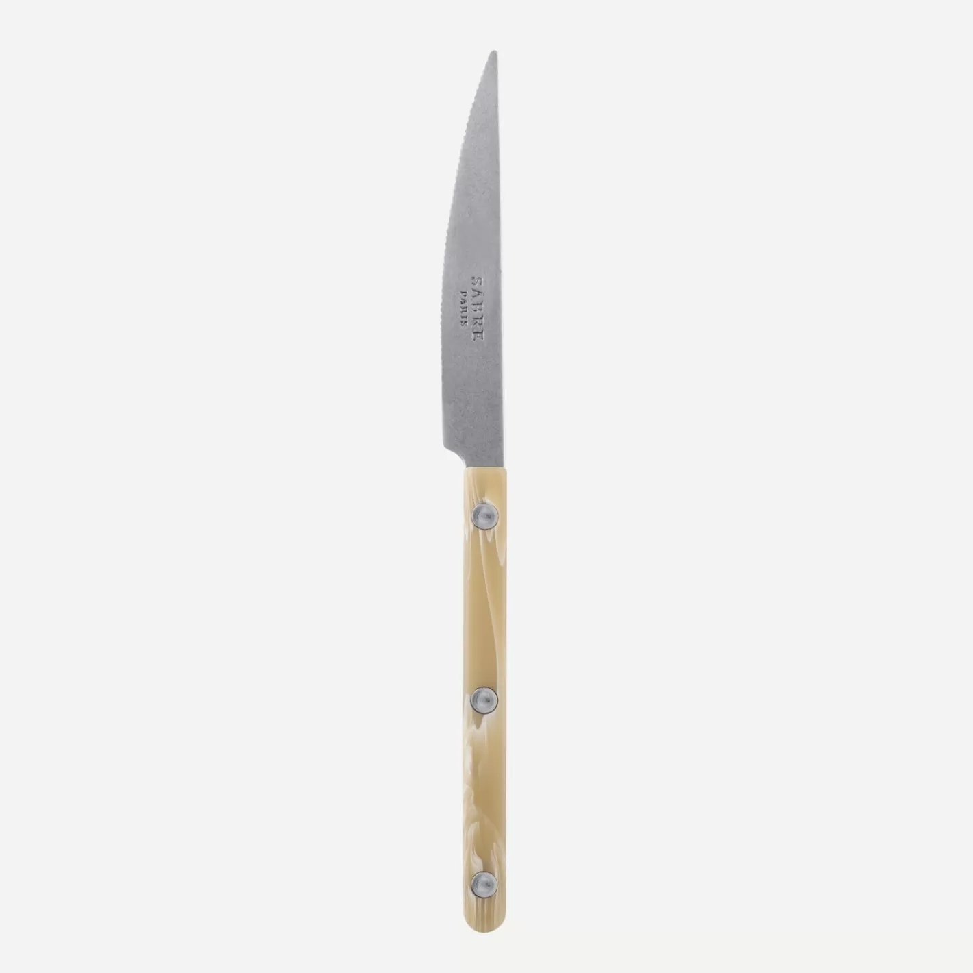Sabre Paris Dessert Knife>Bistrot Vintage Horn, Faux Horn