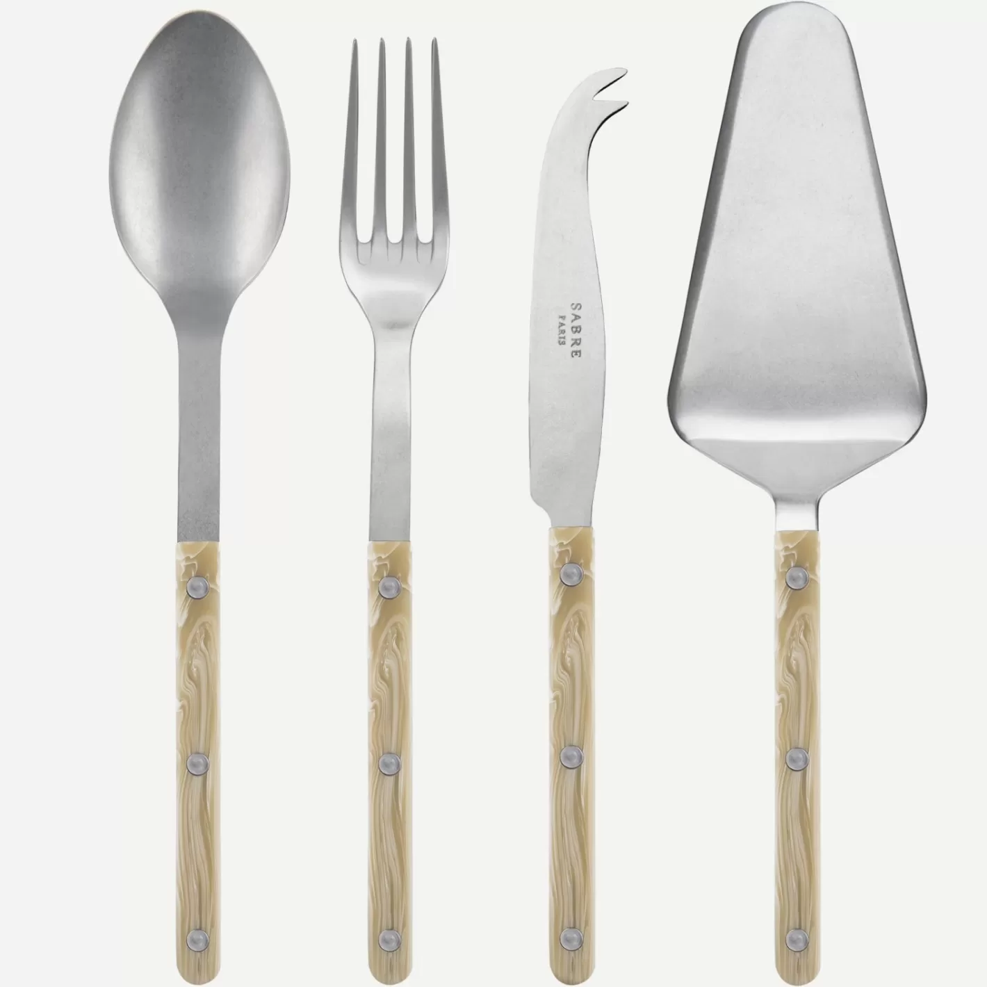 Sabre Paris Set Of 4 Must-Have Serving Pieces>Bistrot Vintage Horn, Faux Horn