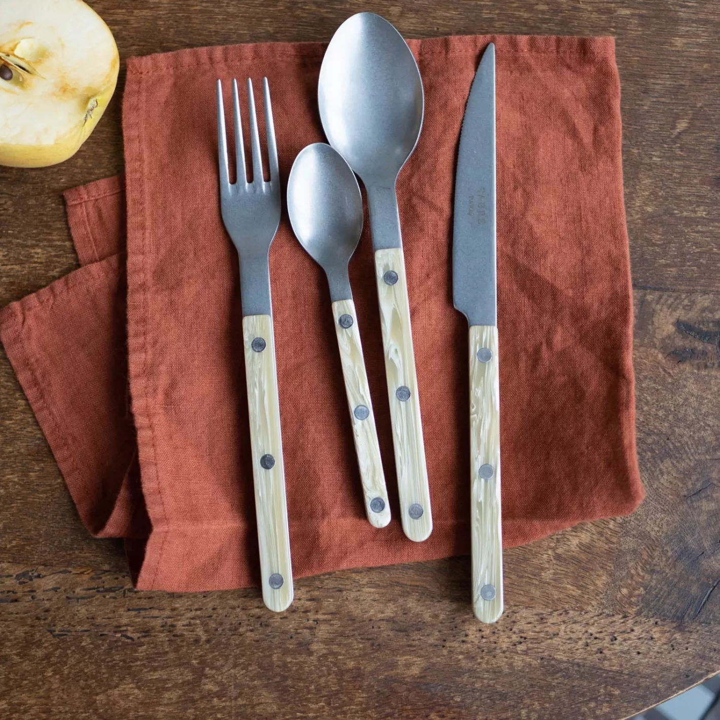 Sabre Paris Dinner Fork>Bistrot Vintage Horn, Faux Horn