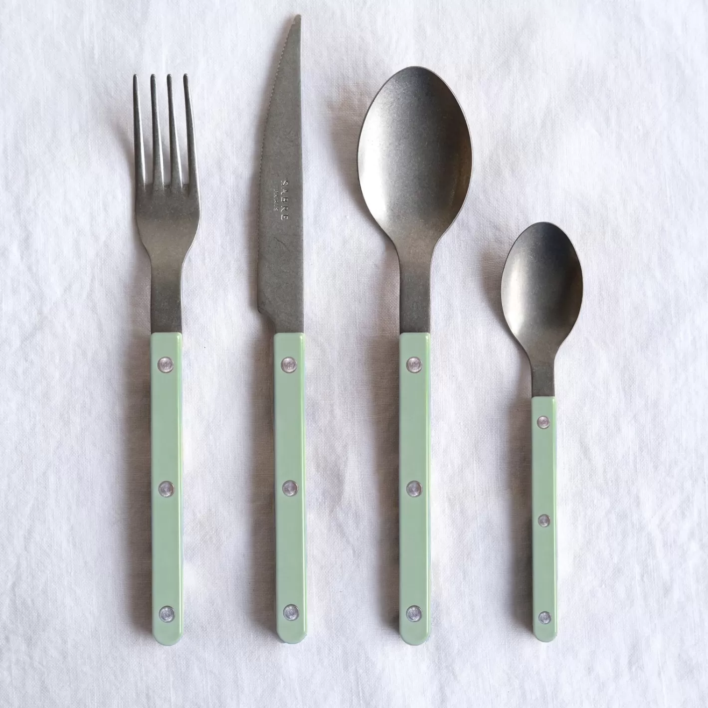 Sabre Paris Dinner Knife>Bistrot Vintage Solid, Asparagus