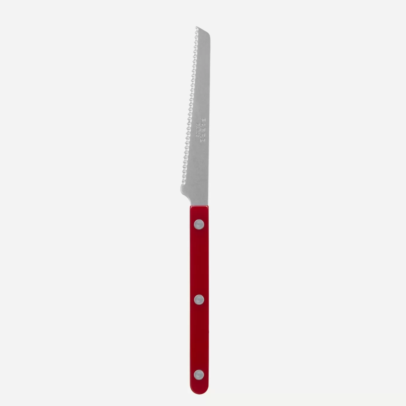 Sabre Paris Tomato Knife>Bistrot Vintage Solid, Burgundy