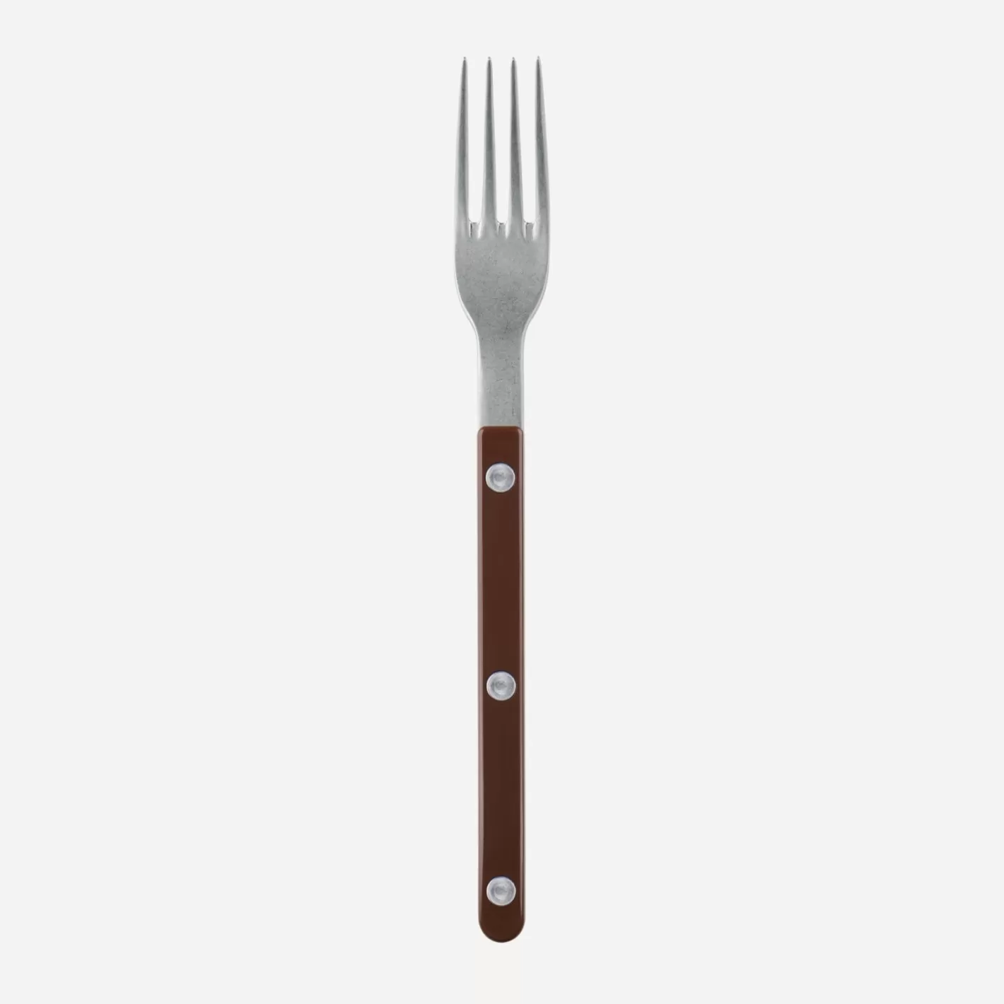 Sabre Paris Salad Fork>Bistrot Vintage Solid, Chocolate