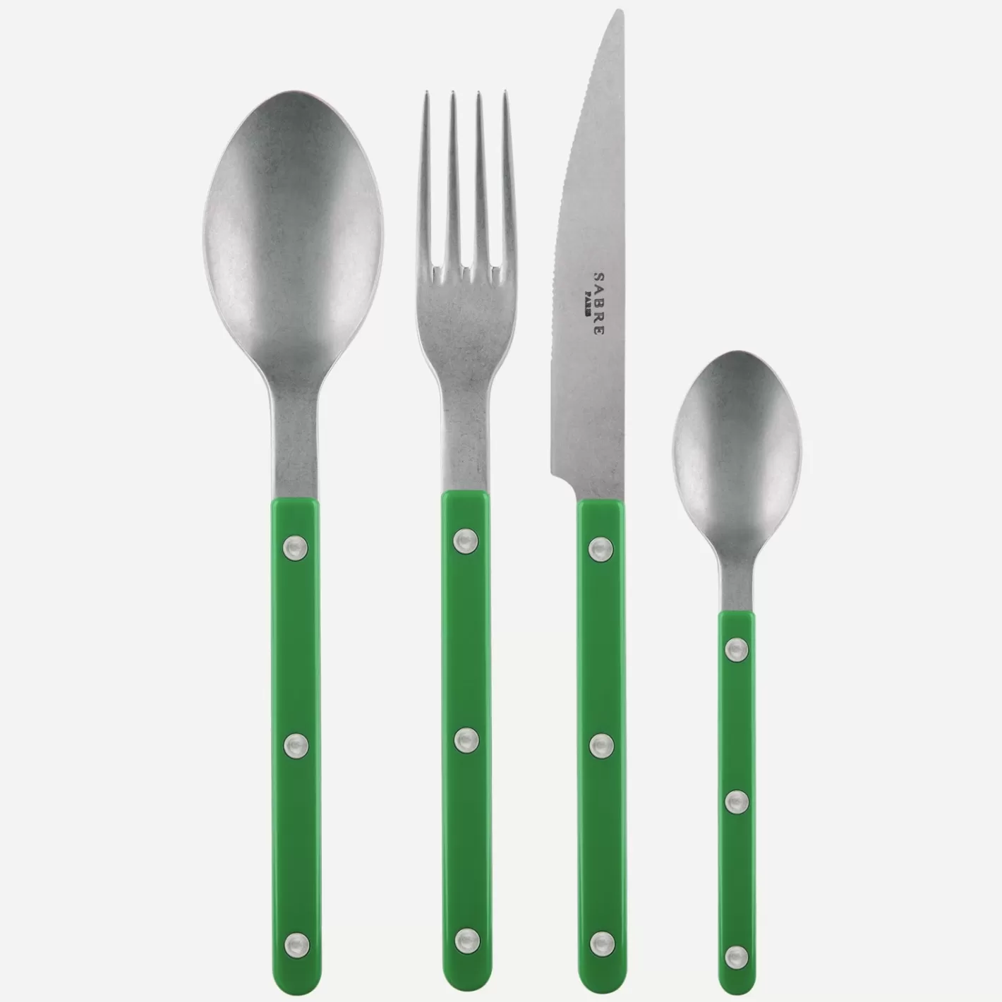 Sabre Paris 24 Pieces Set>Bistrot Vintage Solid, Garden green