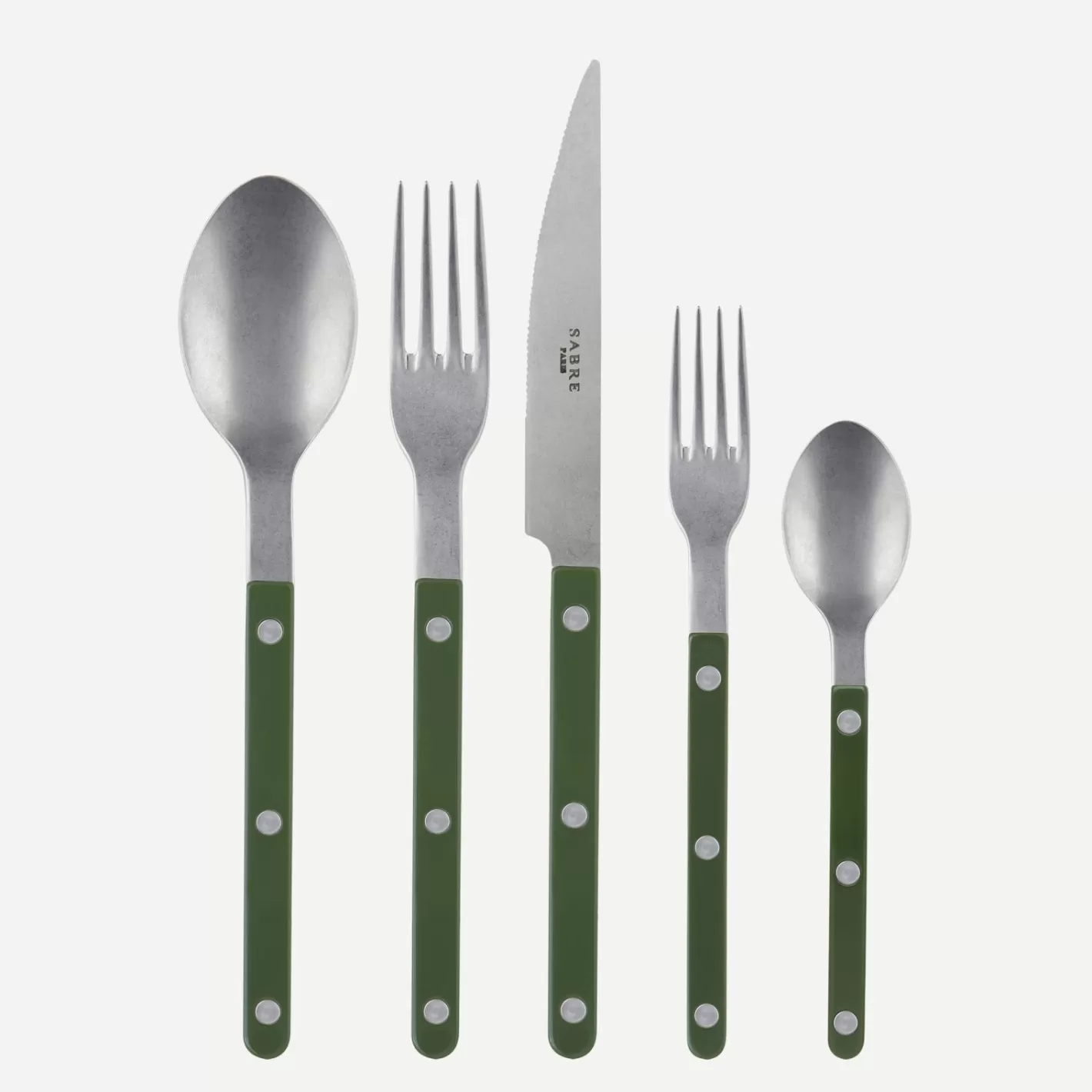 Sabre Paris Set Of 5 Pieces>Bistrot Vintage Solid, Green