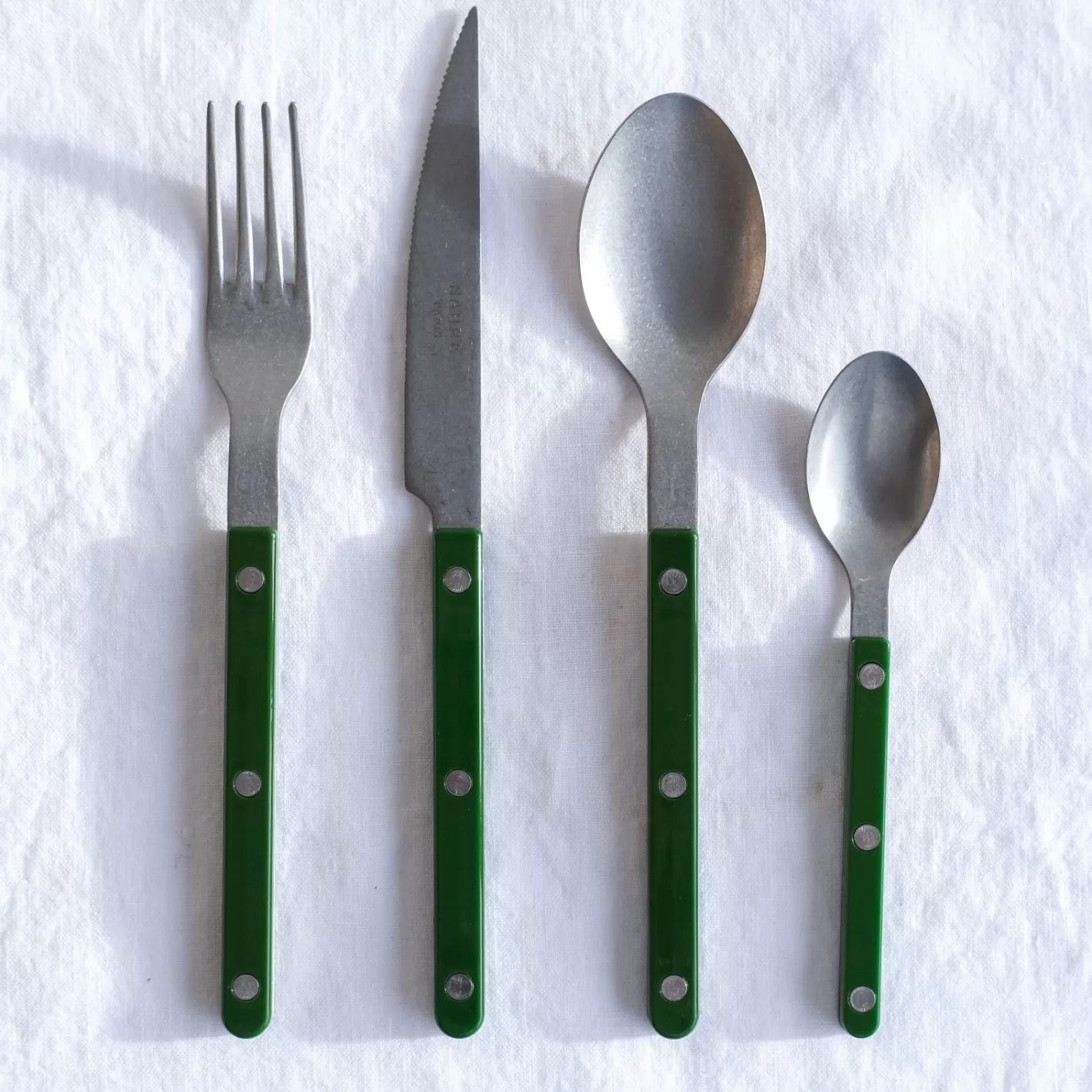 Sabre Paris Dinner Knife>Bistrot Vintage Solid, Green