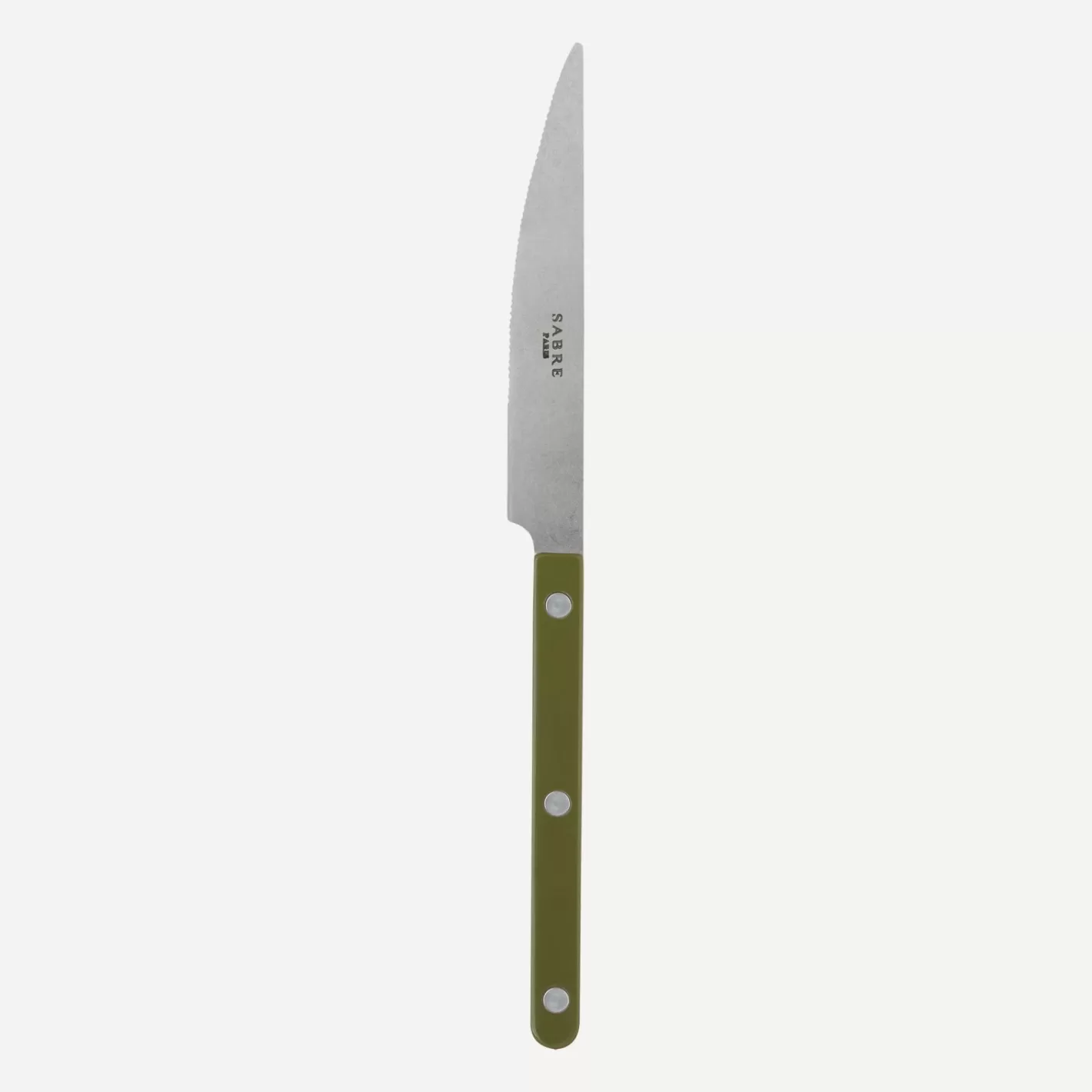 Sabre Paris Dinner Knife>Bistrot Vintage Solid, Green fern