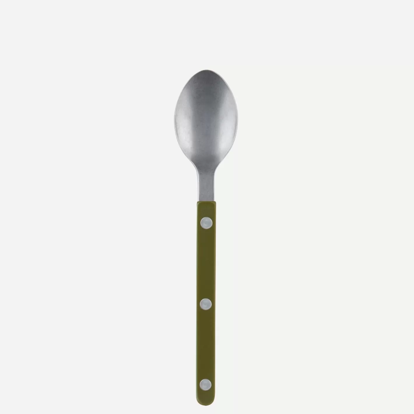 Sabre Paris Dessert Spoon>Bistrot Vintage Solid, Green fern