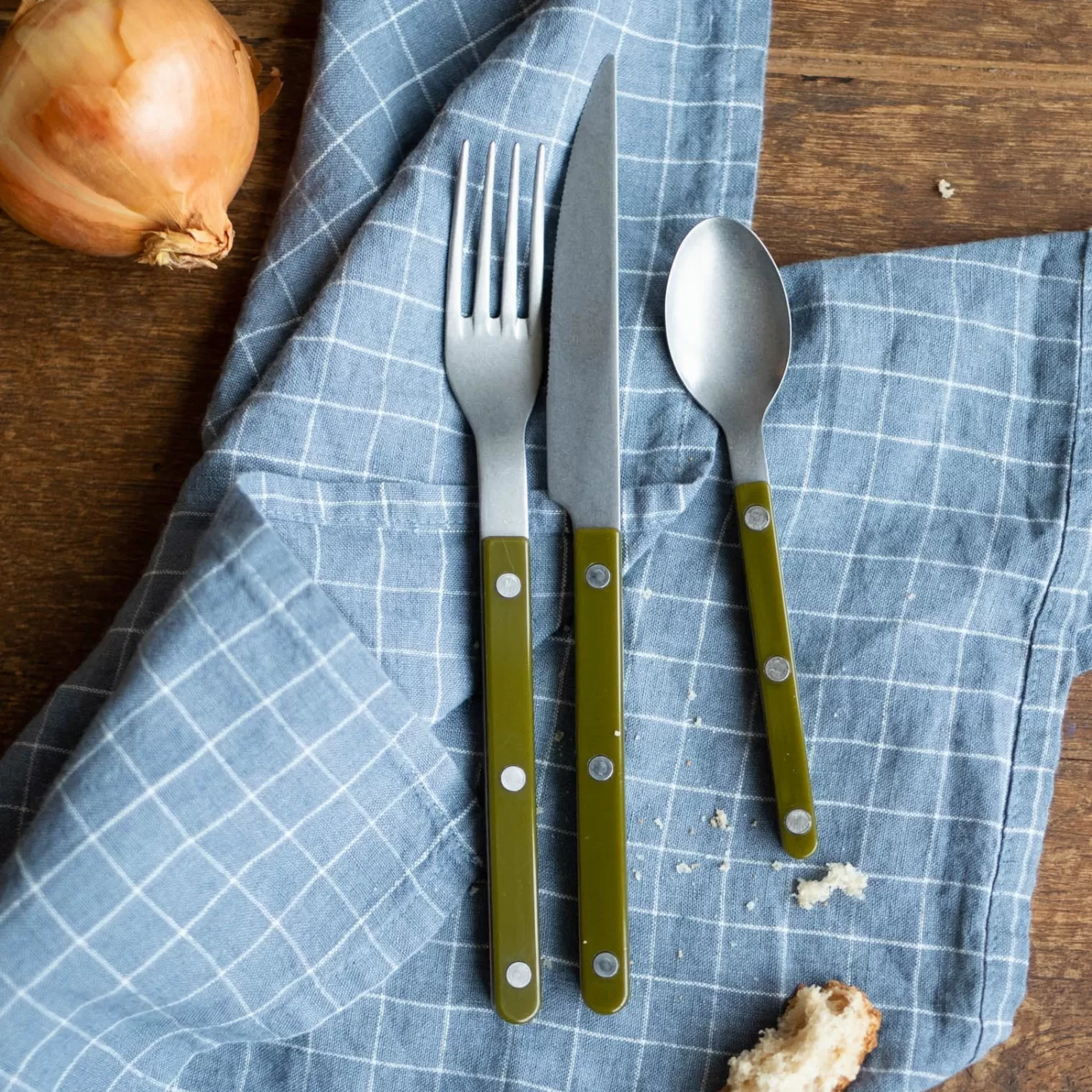 Sabre Paris Set Of 5 Pieces>Bistrot Vintage Solid, Green fern