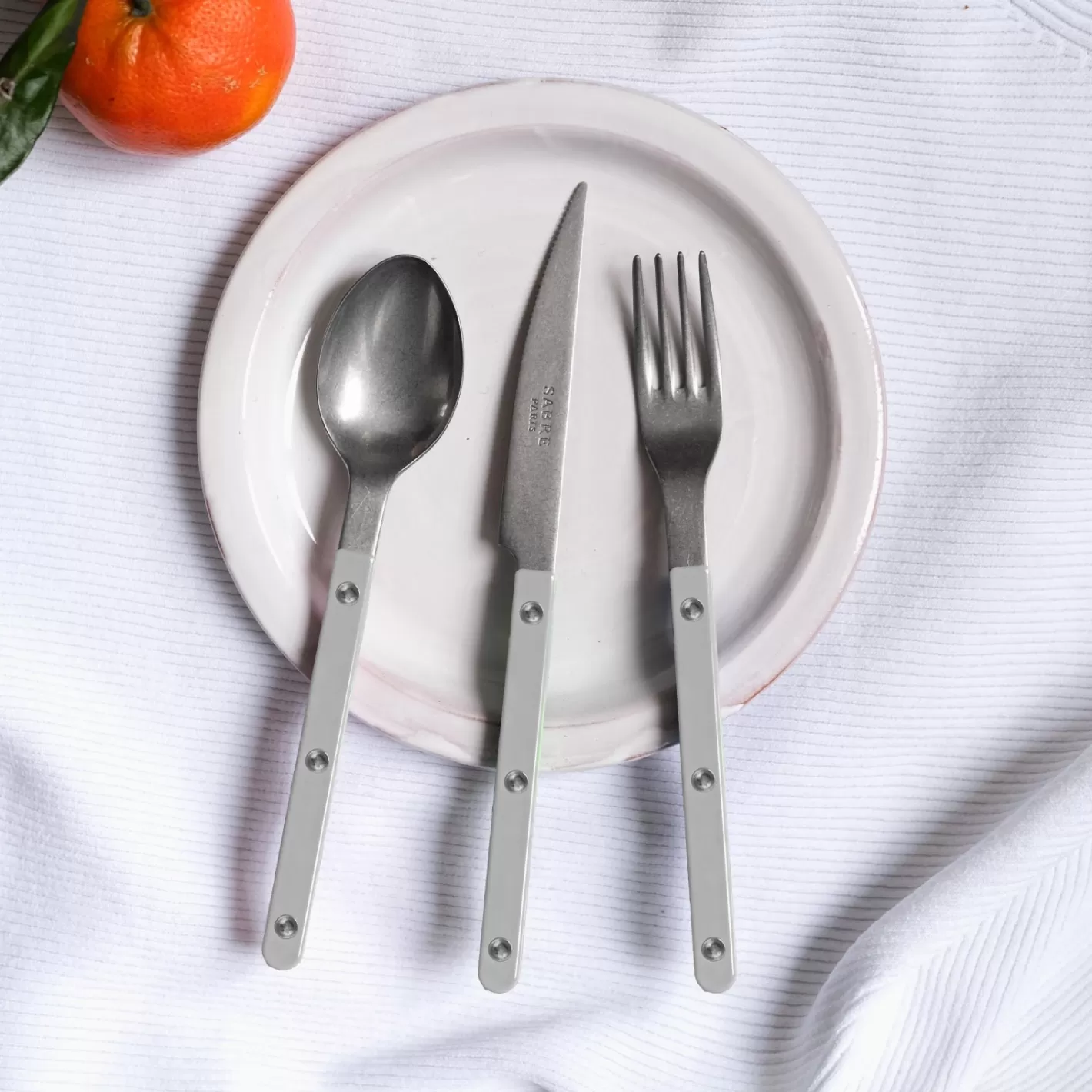 Sabre Paris Dessert Knife>Bistrot Vintage Solid, Grey