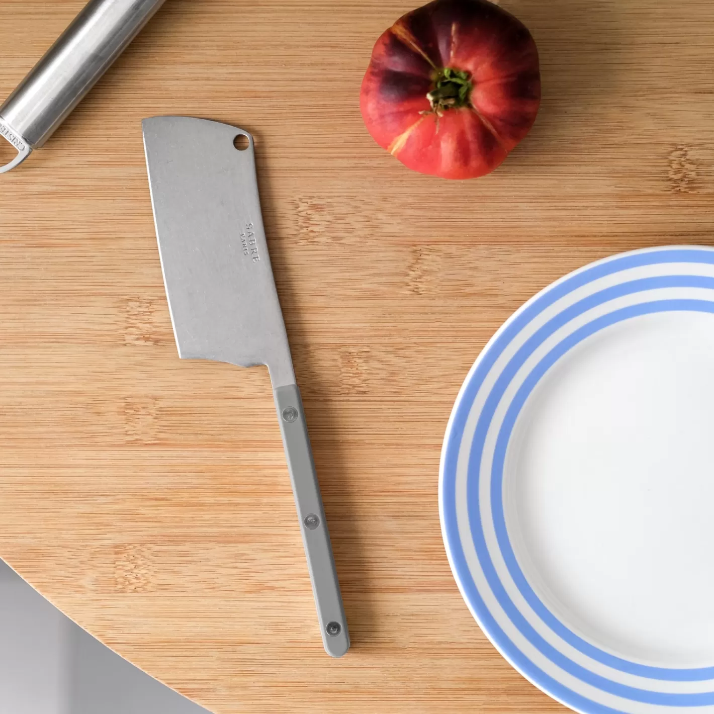 Sabre Paris Cheese Cleaver>Bistrot Vintage Solid, Grey