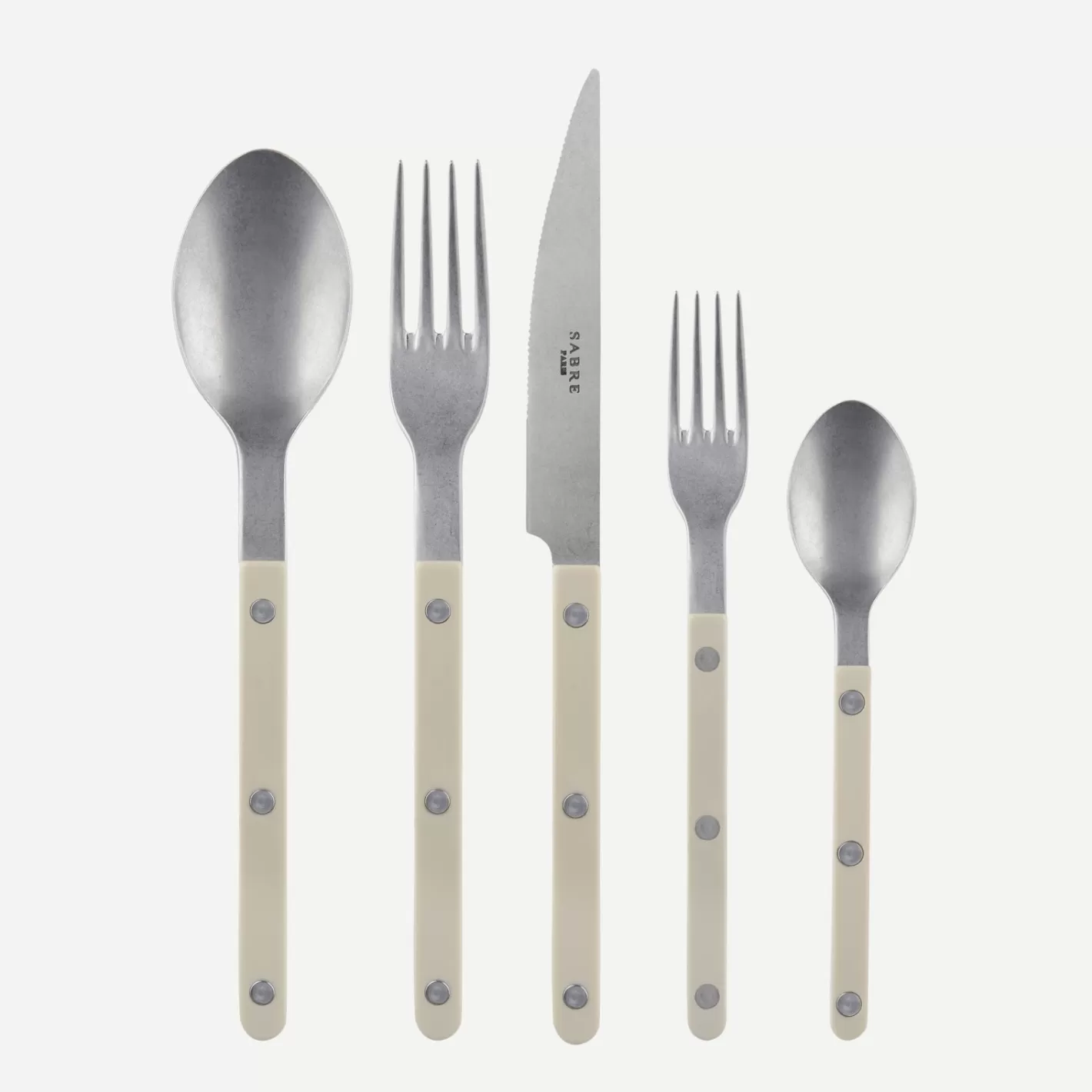 Sabre Paris Set Of 5 Pieces>Bistrot Vintage Solid, Light kaki