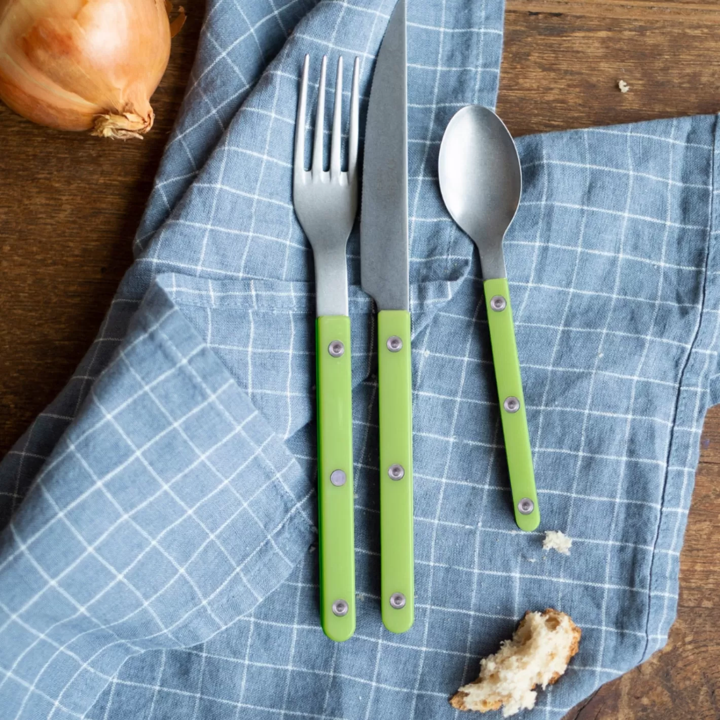 Sabre Paris Dinner Knife>Bistrot Vintage Solid, Lime