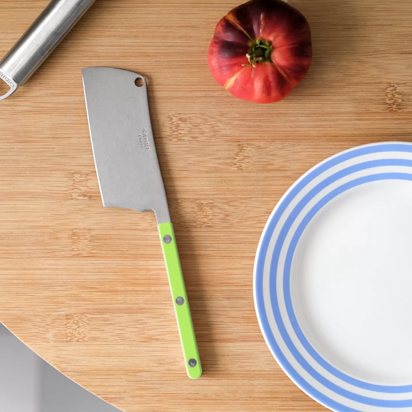 Sabre Paris Cheese Cleaver>Bistrot Vintage Solid, Lime