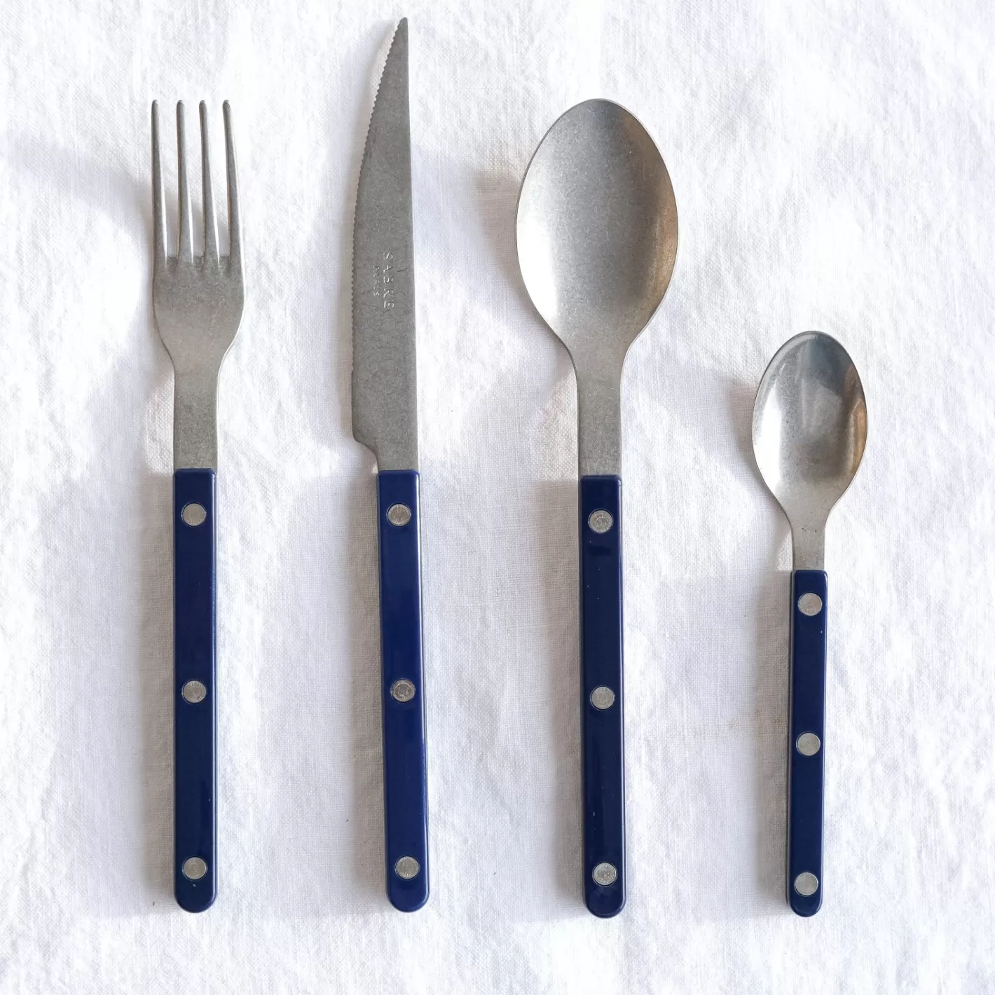 Sabre Paris Dinner Knife>Bistrot Vintage Solid, Navy blue