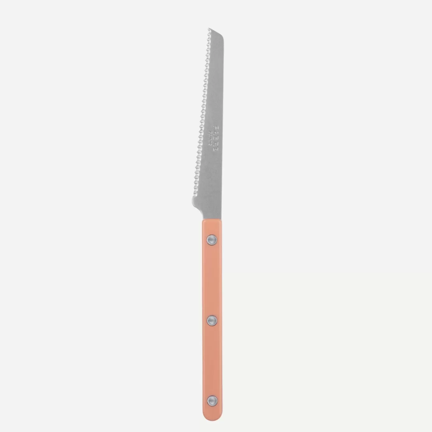 Sabre Paris Tomato Knife>Bistrot Vintage Solid, Nude Pink