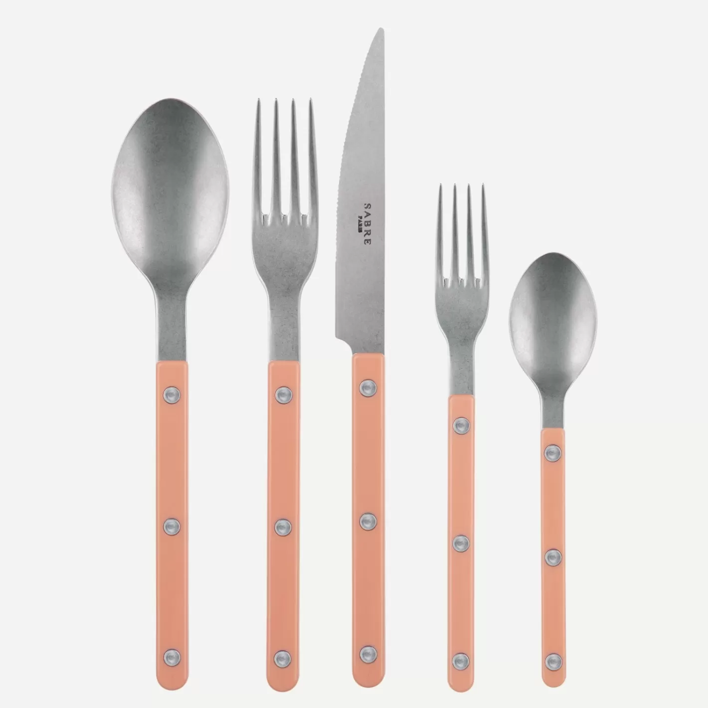 Sabre Paris Set Of 5 Pieces>Bistrot Vintage Solid, Nude Pink