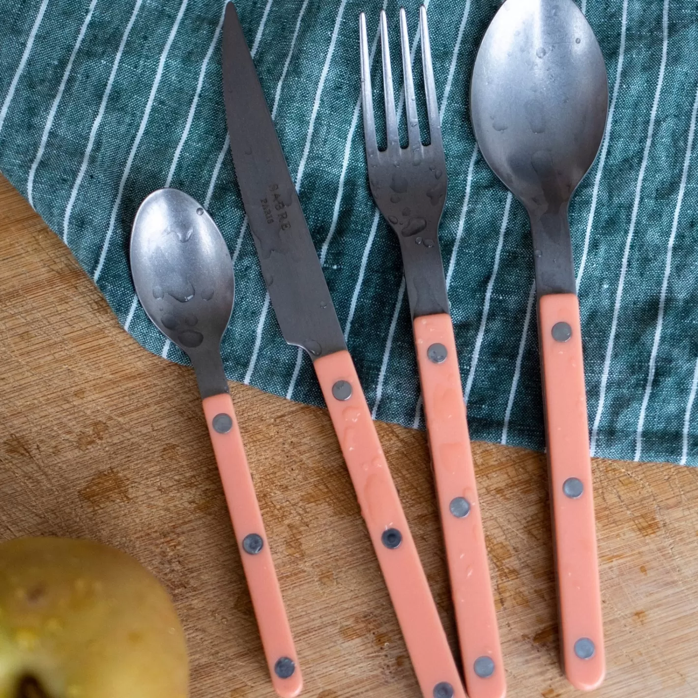 Sabre Paris Set Of 5 Pieces>Bistrot Vintage Solid, Nude Pink